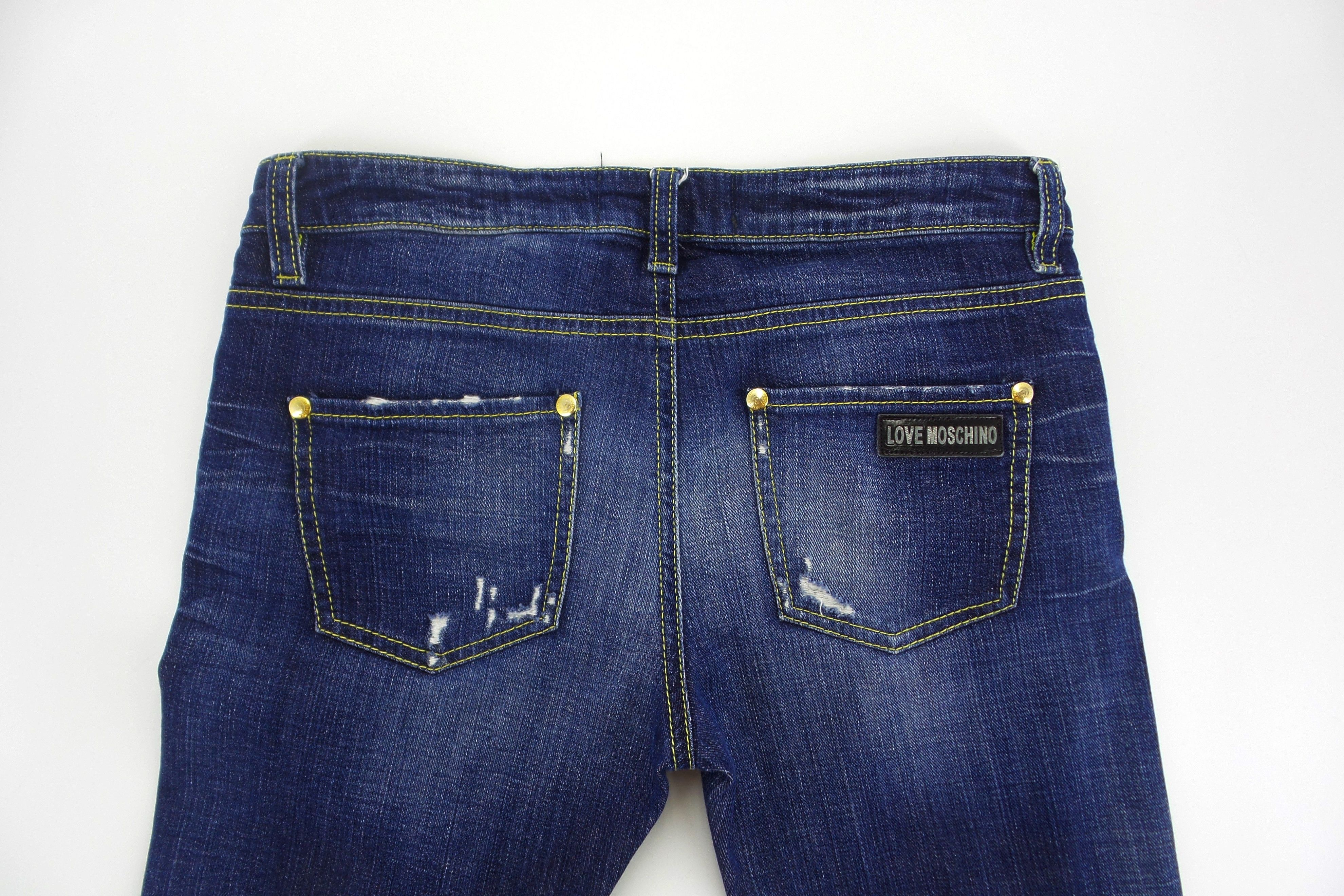 Moschino FOR HER Love Moschino Skinny Jeans W30xL41 Size US 30 / EU 46 - 8 Thumbnail