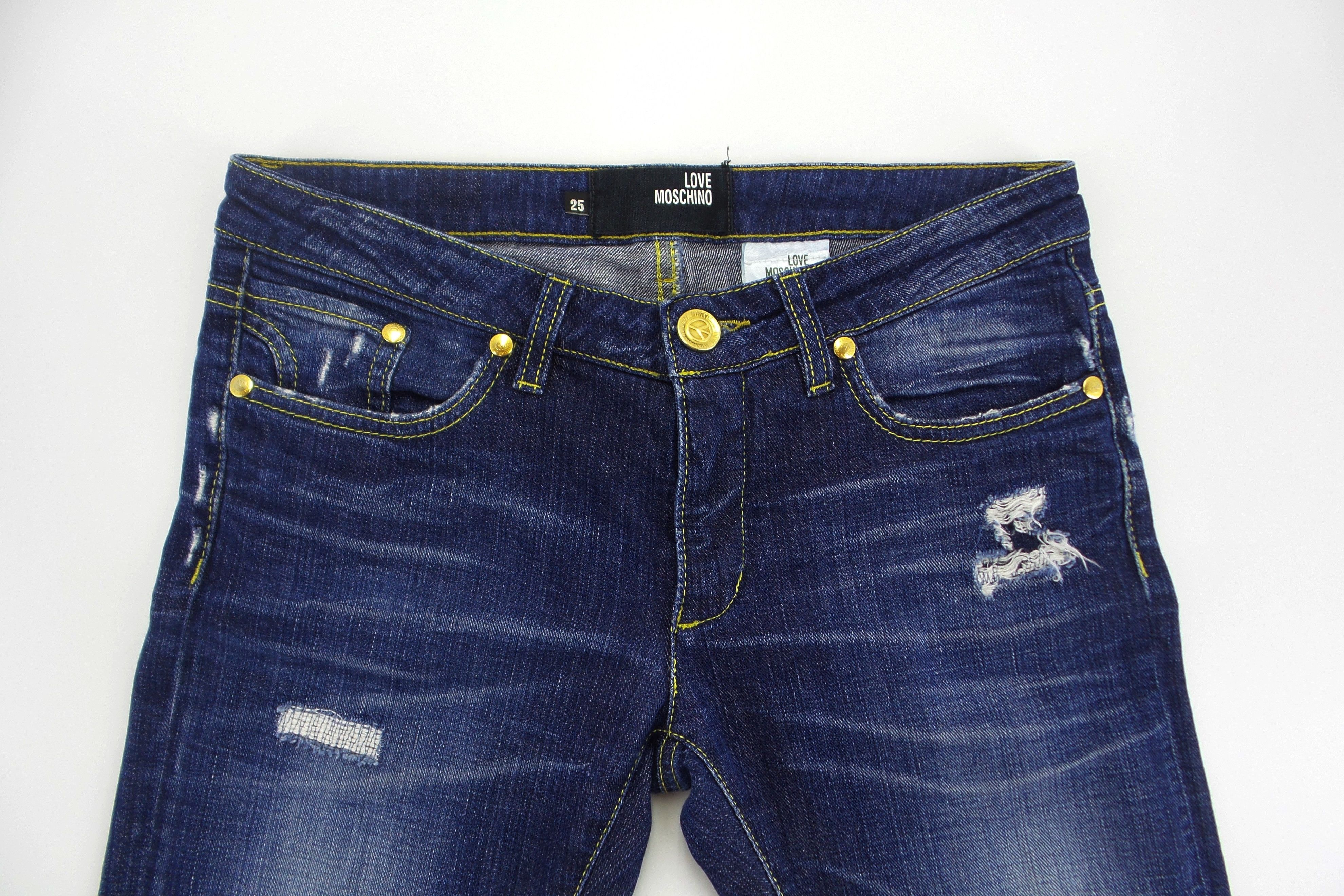 Moschino FOR HER Love Moschino Skinny Jeans W30xL41 Size US 30 / EU 46 - 2 Thumbnail