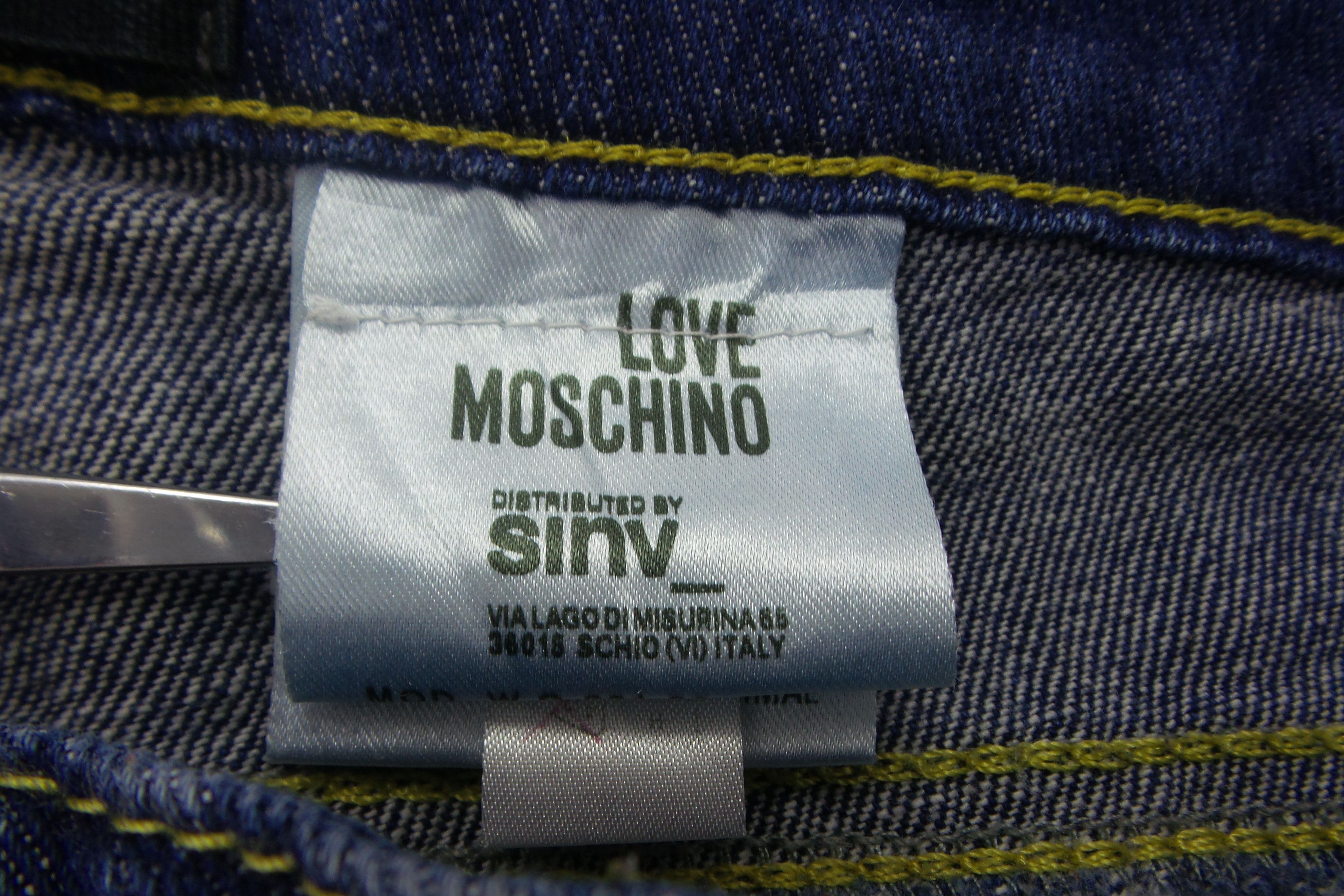 Moschino FOR HER Love Moschino Skinny Jeans W30xL41 Size US 30 / EU 46 - 4 Thumbnail