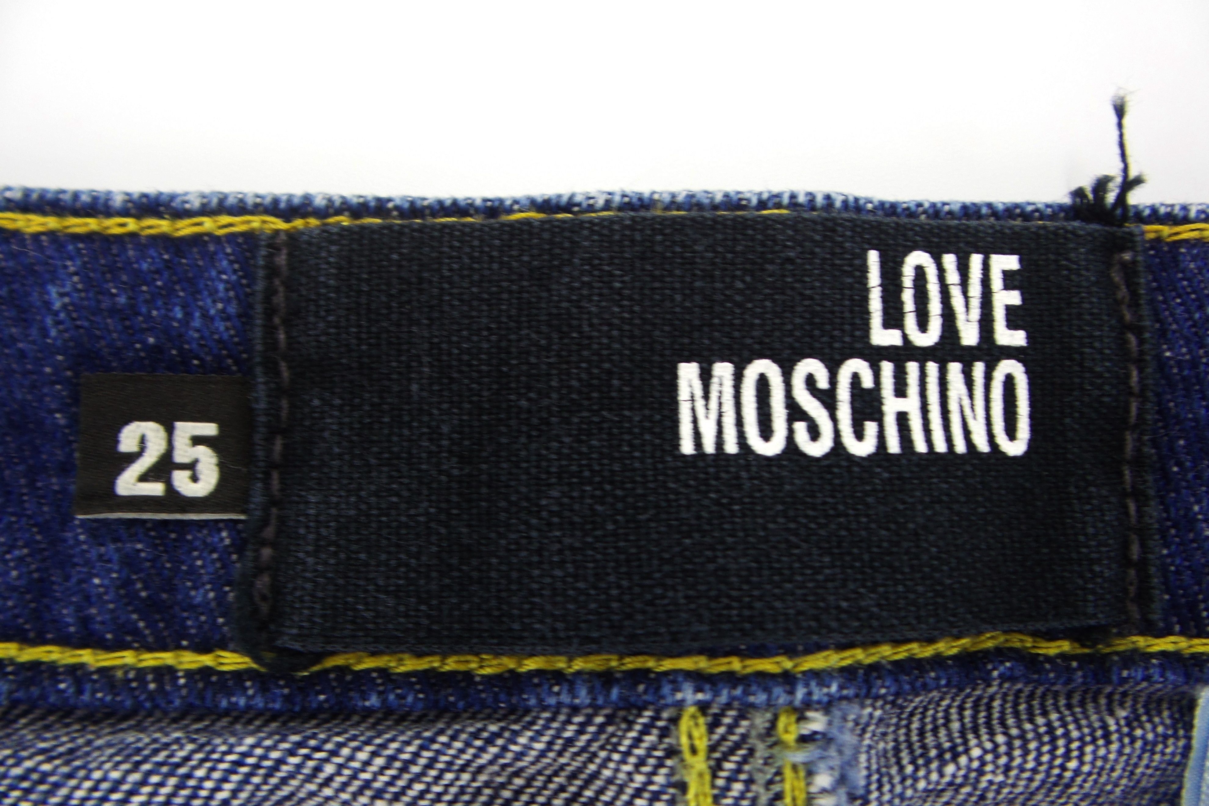 Moschino FOR HER Love Moschino Skinny Jeans W30xL41 Size US 30 / EU 46 - 3 Thumbnail