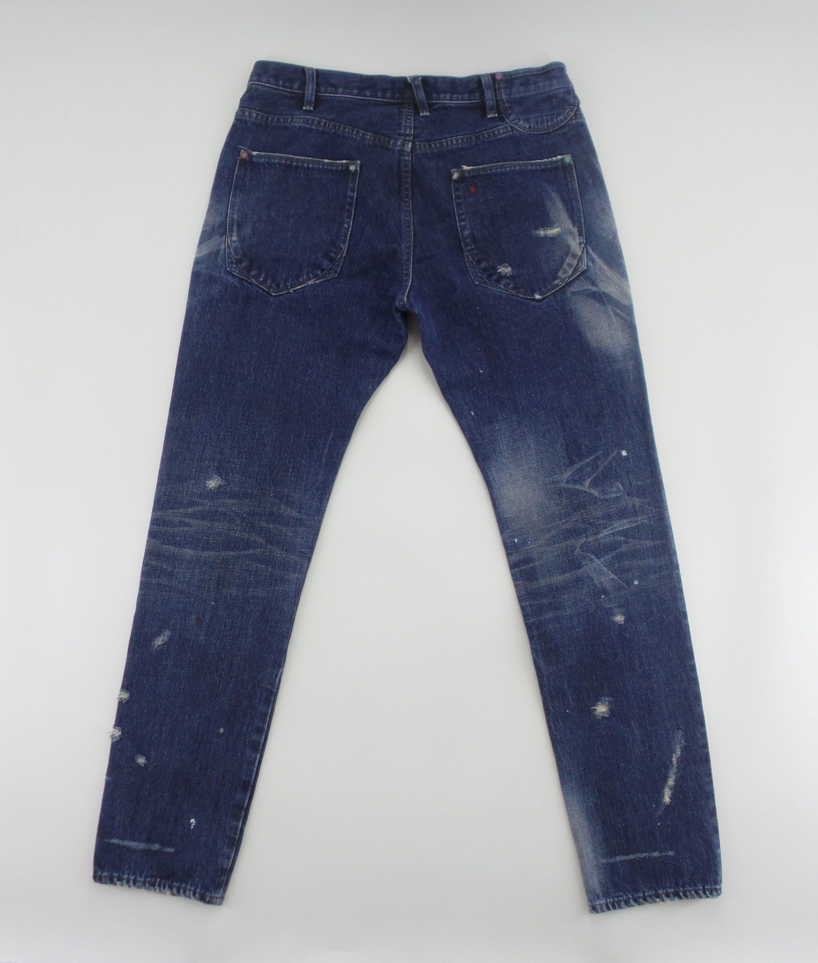 Paul Smith × Paul Smith Red Ear Paul Smith Red Ear Button Fly Jeans W32xL41 Size US 32 / EU 48 - 7 Thumbnail