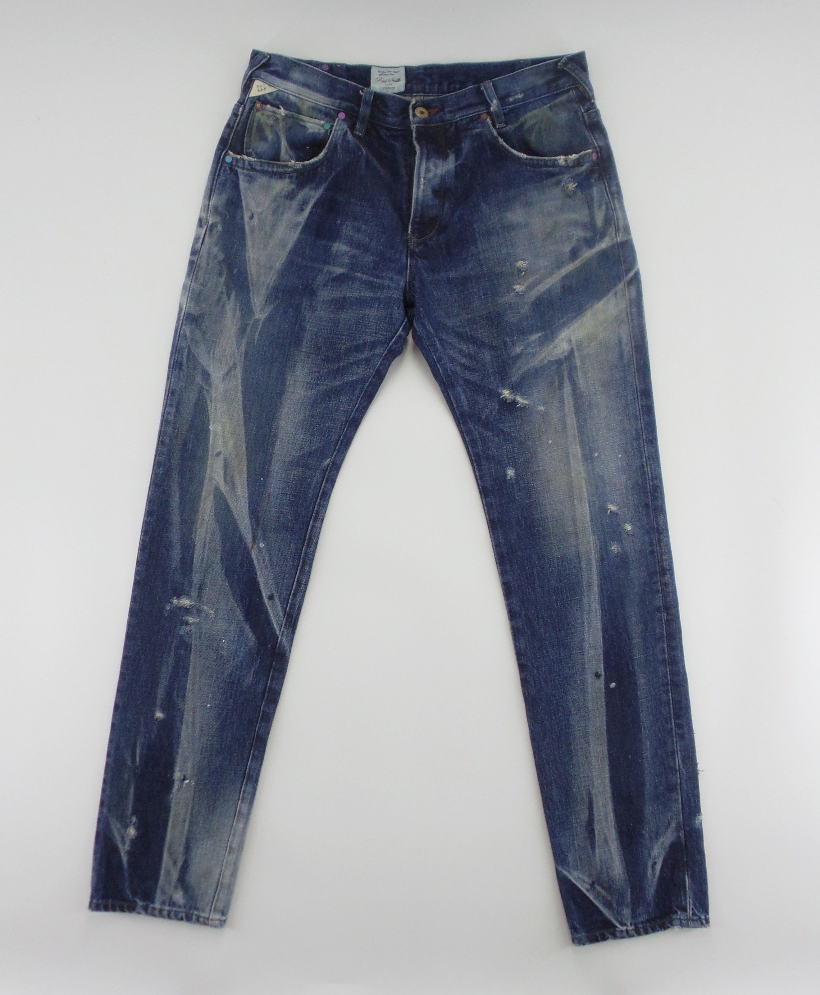 Paul Smith × Paul Smith Red Ear Paul Smith Red Ear Button Fly Jeans W32xL41 Size US 32 / EU 48 - 1 Thumbnail