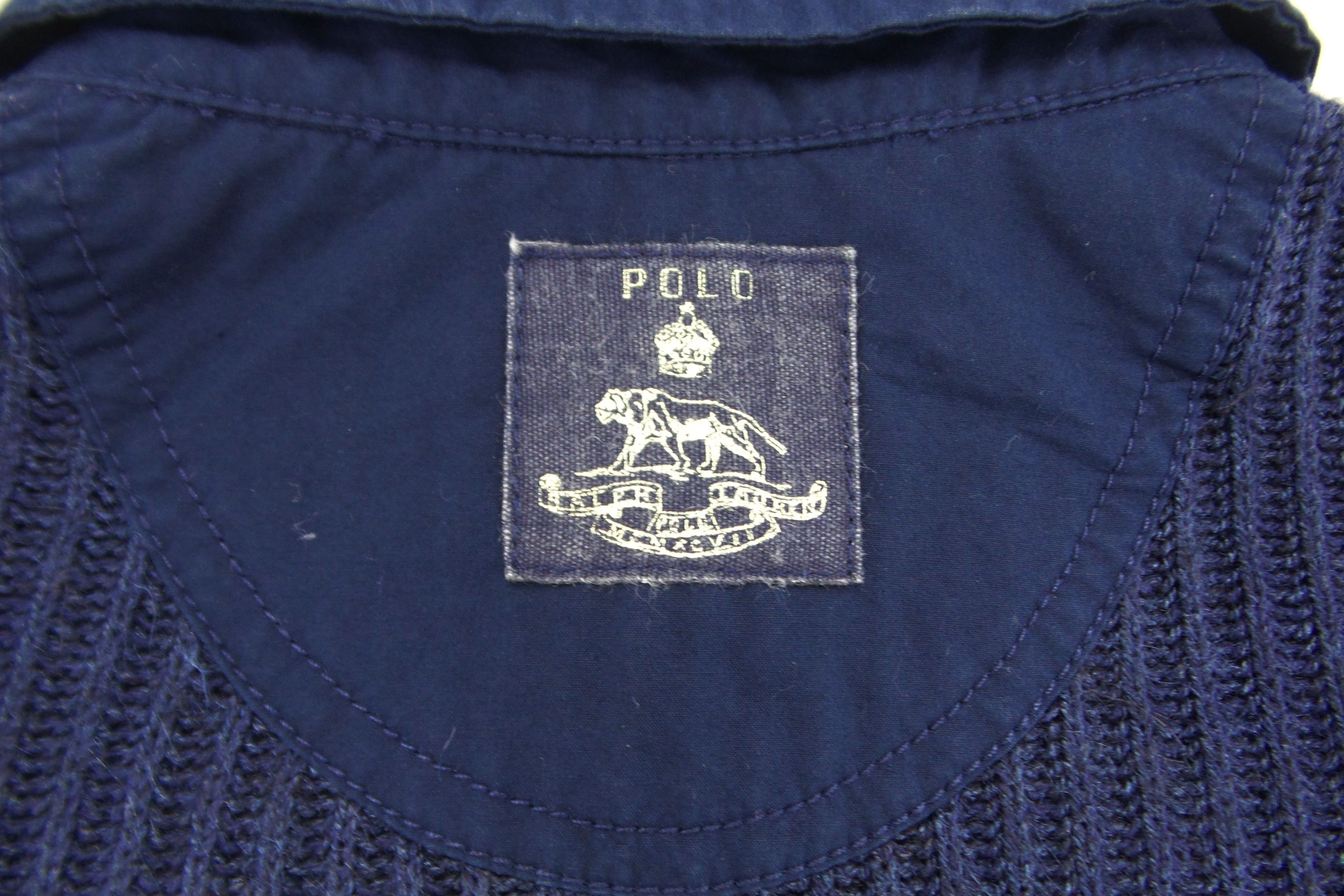 Polo Ralph Lauren × Ralph Lauren Ralph Lauren Polo Sport Cotton/Silk Knitwear Polo's Size M / US 6-8 / IT 42-44 - 7 Thumbnail