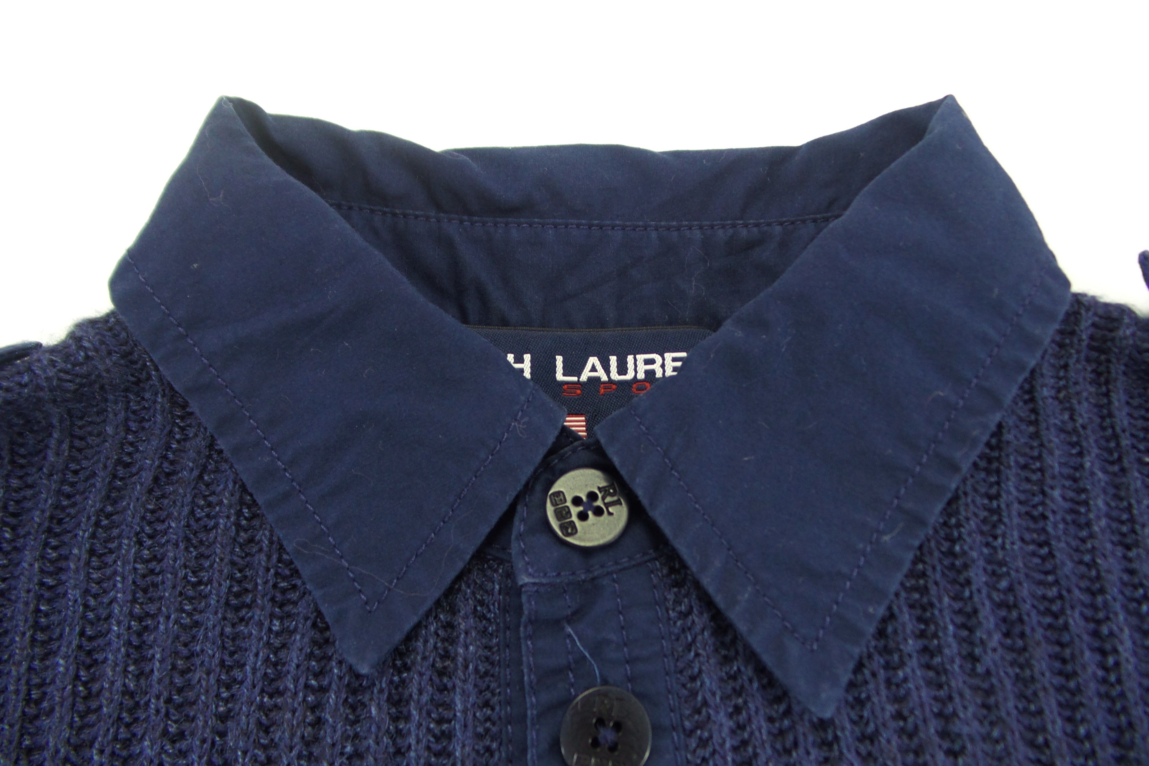 Polo Ralph Lauren × Ralph Lauren Ralph Lauren Polo Sport Cotton/Silk Knitwear Polo's Size M / US 6-8 / IT 42-44 - 2 Thumbnail