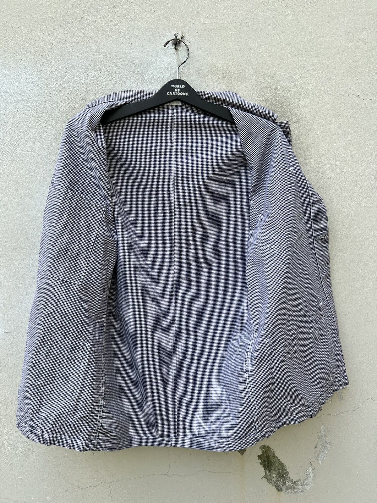 Vetra Vintage 70s 80s Vetra Houndstooth Chore Jacket Size US M / EU 48-50 / 2 - 17 Thumbnail