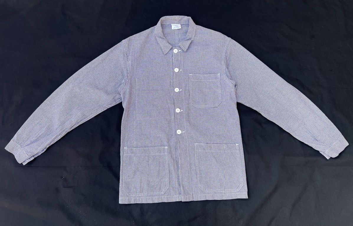 Vetra Vintage 70s 80s Vetra Houndstooth Chore Jacket Size US M / EU 48-50 / 2 - 1 Thumbnail