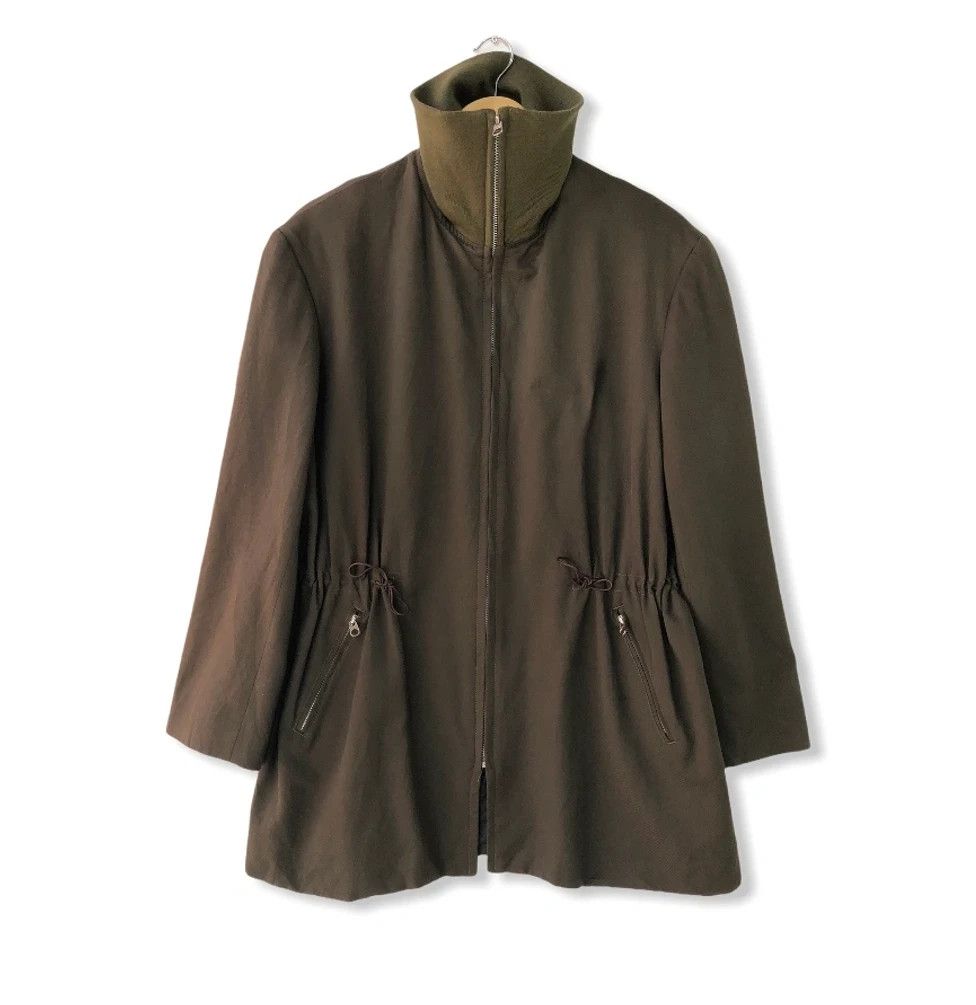 Yohji Yamamoto RARE🔥 A/W 1994 YOHJI YAMAMOTO MILITARY GREEN WOOL JACKET Size US M / EU 48-50 / 2 - 1 Thumbnail