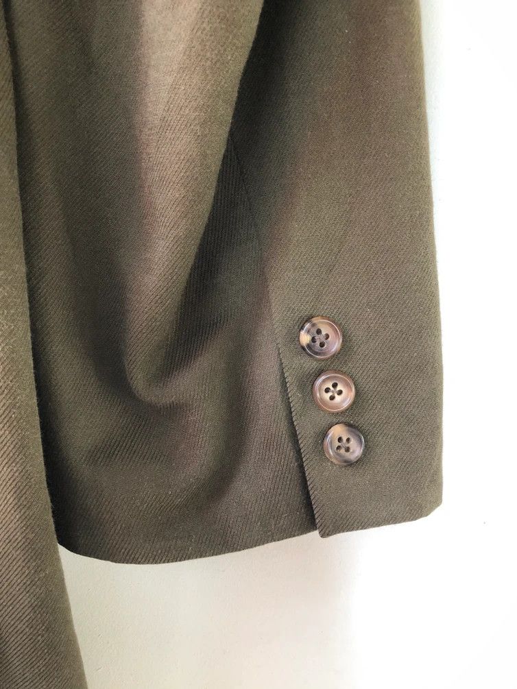 Yohji Yamamoto RARE🔥 A/W 1994 YOHJI YAMAMOTO MILITARY GREEN WOOL JACKET Size US M / EU 48-50 / 2 - 13 Thumbnail