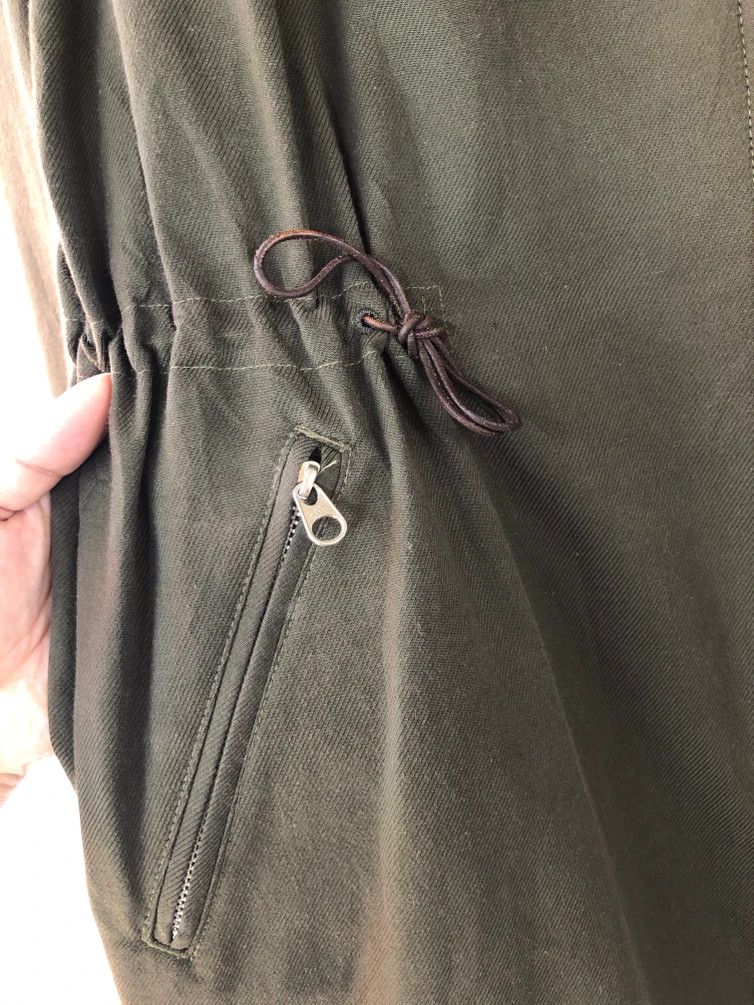 Yohji Yamamoto RARE🔥 A/W 1994 YOHJI YAMAMOTO MILITARY GREEN WOOL JACKET Size US M / EU 48-50 / 2 - 7 Thumbnail