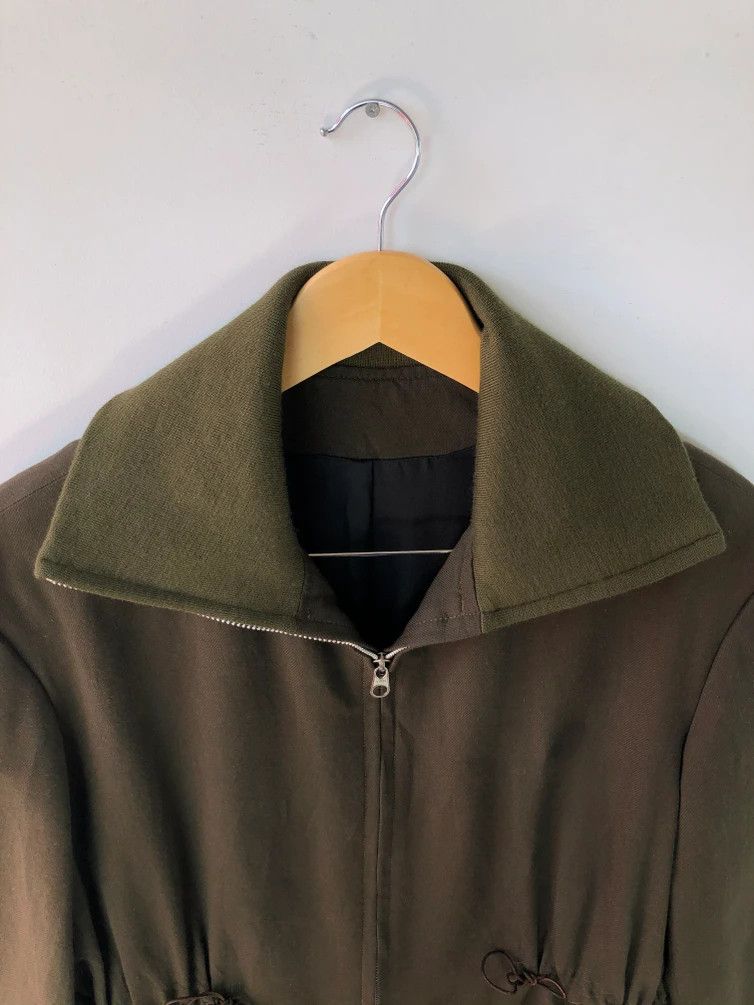 Yohji Yamamoto RARE🔥 A/W 1994 YOHJI YAMAMOTO MILITARY GREEN WOOL JACKET Size US M / EU 48-50 / 2 - 9 Thumbnail