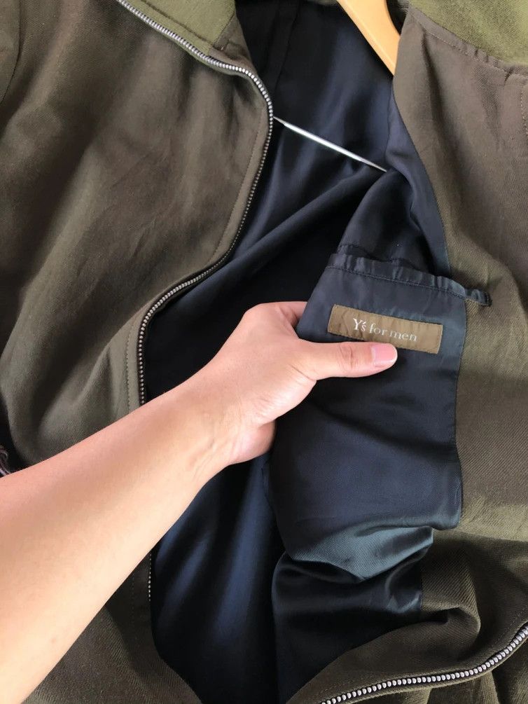 Yohji Yamamoto RARE🔥 A/W 1994 YOHJI YAMAMOTO MILITARY GREEN WOOL JACKET Size US M / EU 48-50 / 2 - 15 Thumbnail