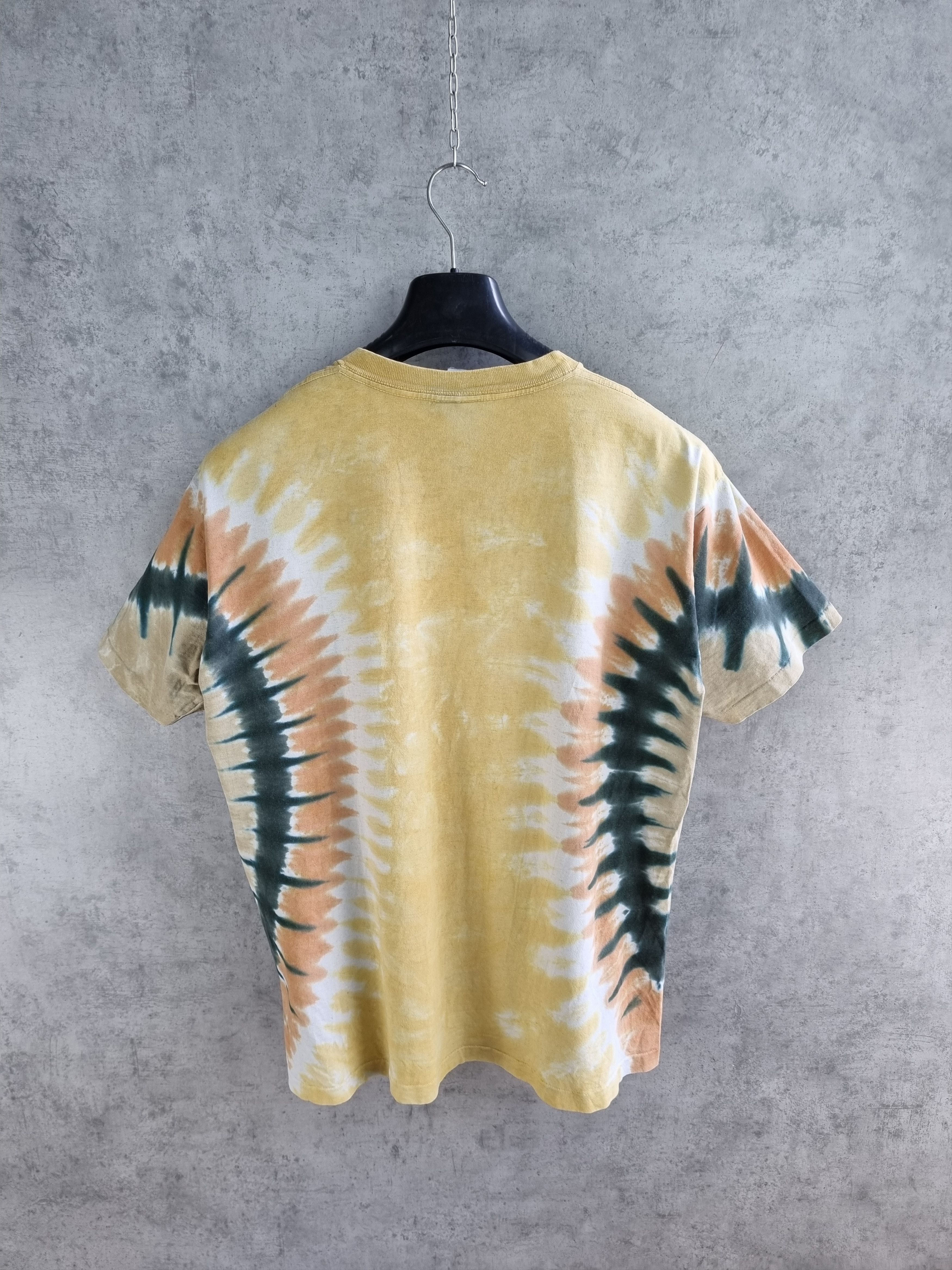 Led Zeppelin × Liquid Blue × Vintage 90s Led Zeppelin Single Stitch Rare Tie Dye tee shirt Size US L / EU 52-54 / 3 - 5 Thumbnail
