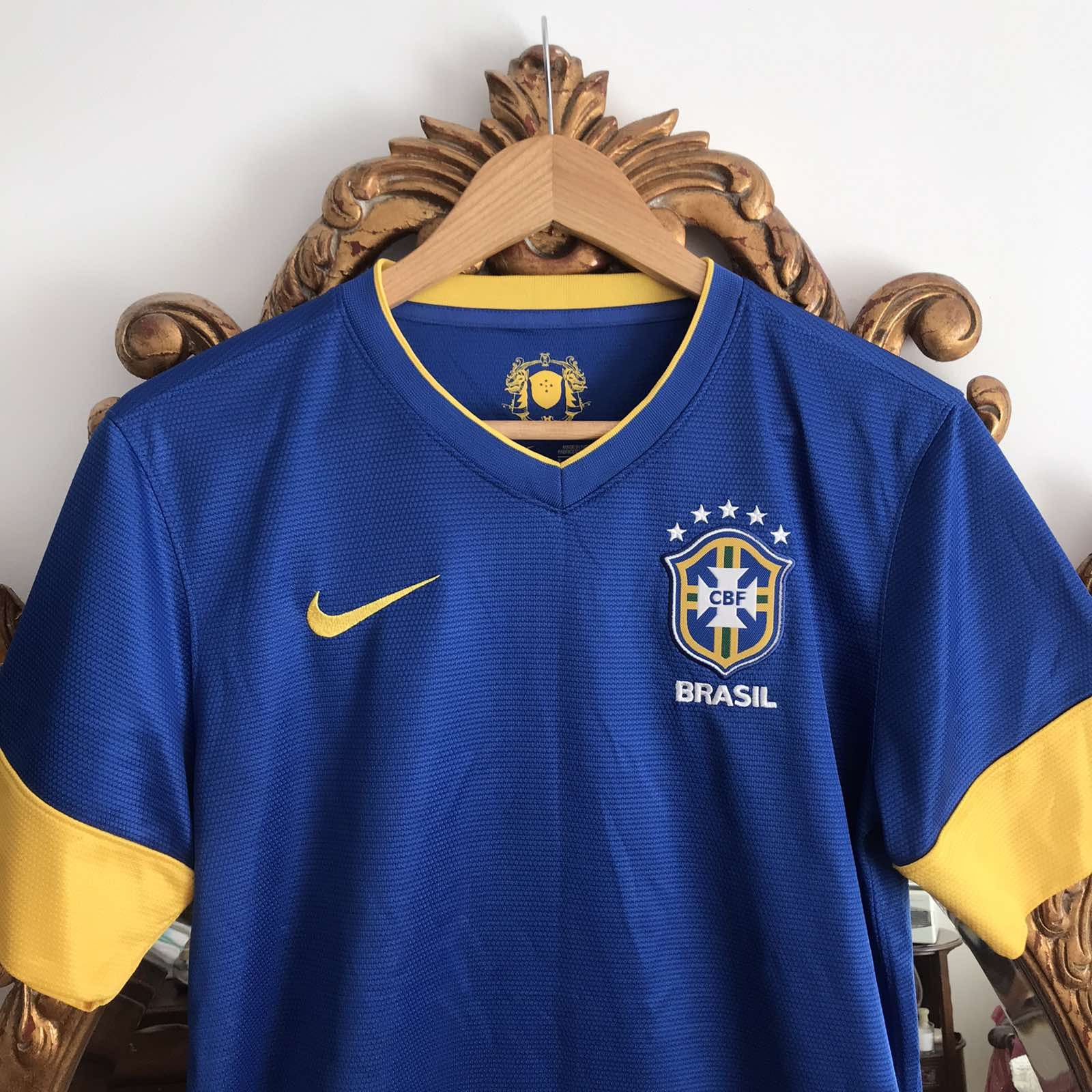 Nike Vintage Nike Blockcore Brazil soccer jersey Sz S Size US S / EU 44-46 / 1 - 2 Thumbnail