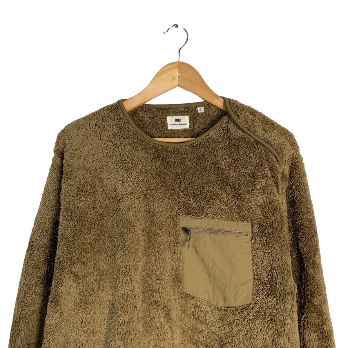 Engineered Garments × Uniqlo Uniqlo Engineered Garments Fleece Sweater Size US L / EU 52-54 / 3 - 4 Thumbnail