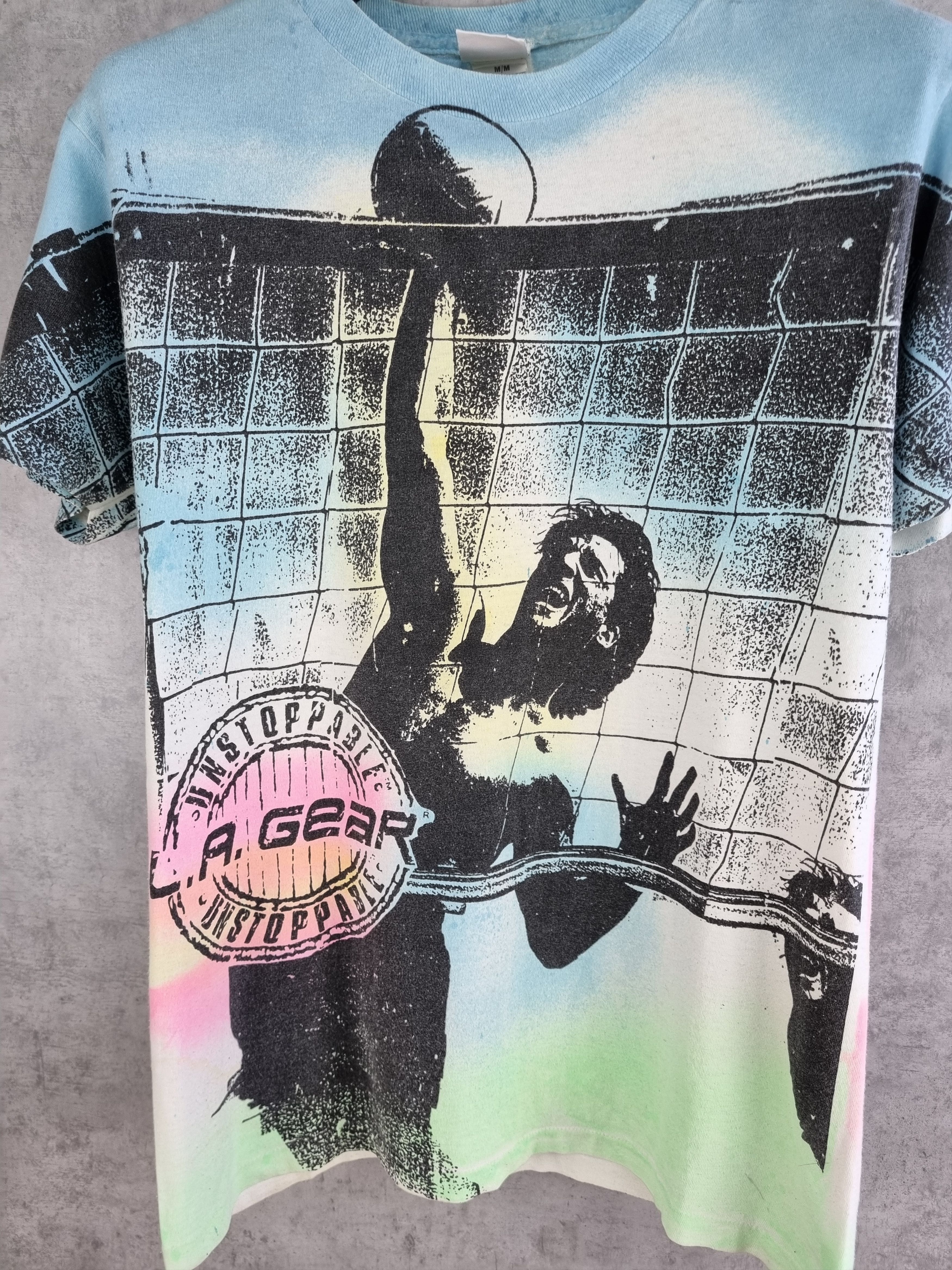 La Gear × Vintage Very Rare 80s LA GEAR Single Stitch Tee shirt Size US M / EU 48-50 / 2 - 1 Thumbnail