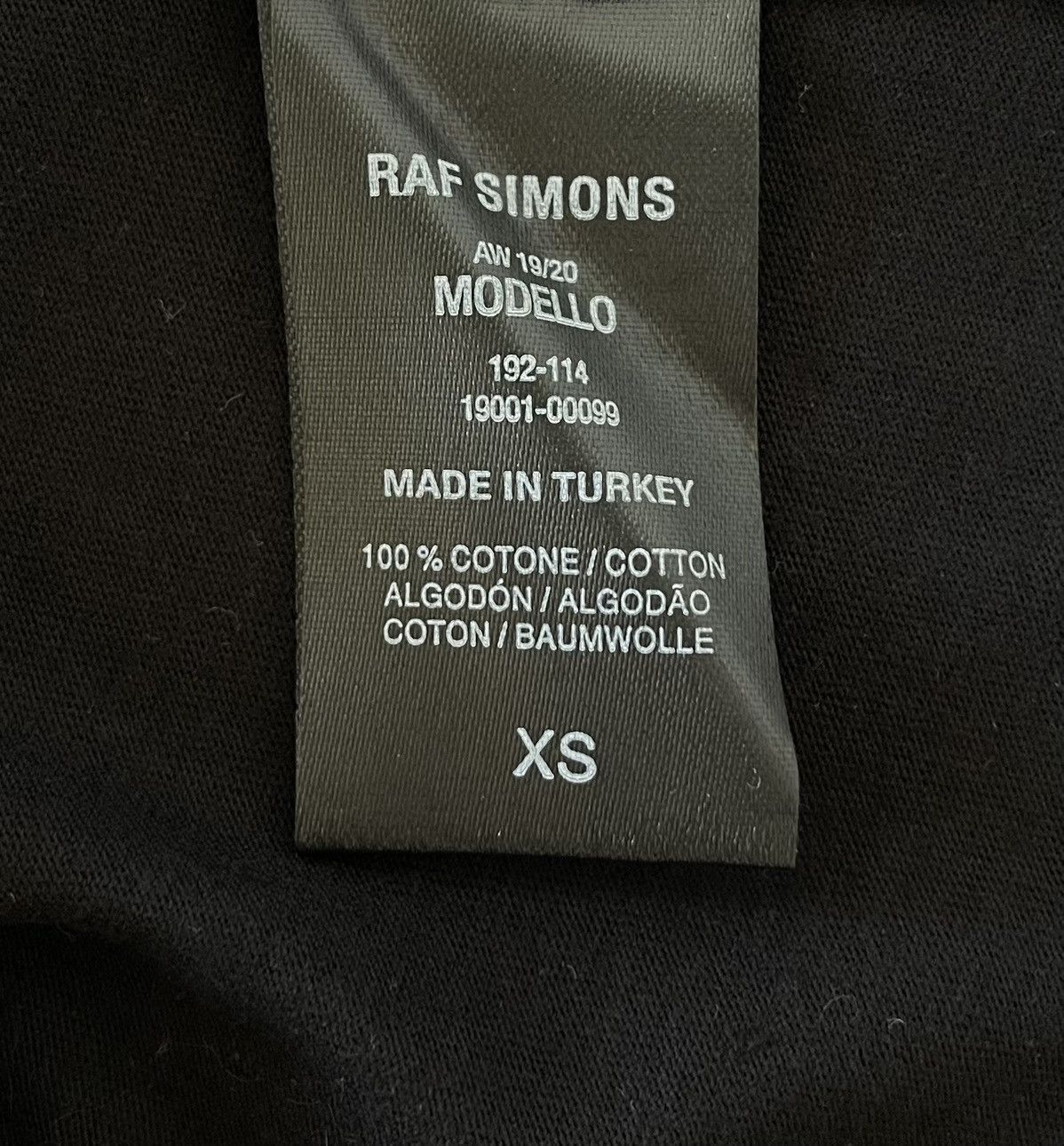 Raf Simons Slim Fit Antwerp Print T-Shirt Size US XS / EU 42 / 0 - 5 Thumbnail
