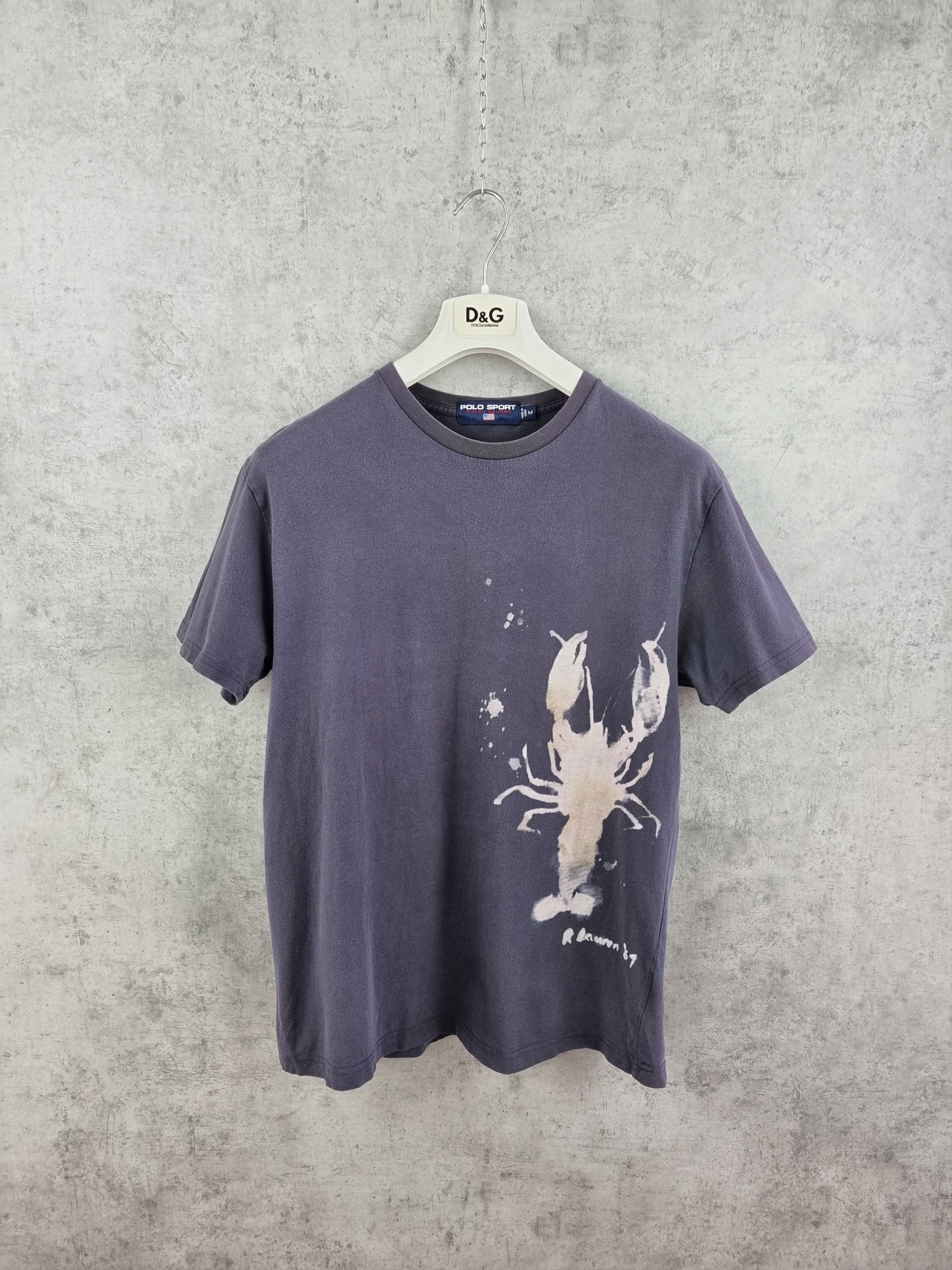 Polo Ralph Lauren × Ralph Lauren POLO SPORT by Ralph Lauren Rare Design Tee shirt Size US M / EU 48-50 / 2 - 3 Thumbnail