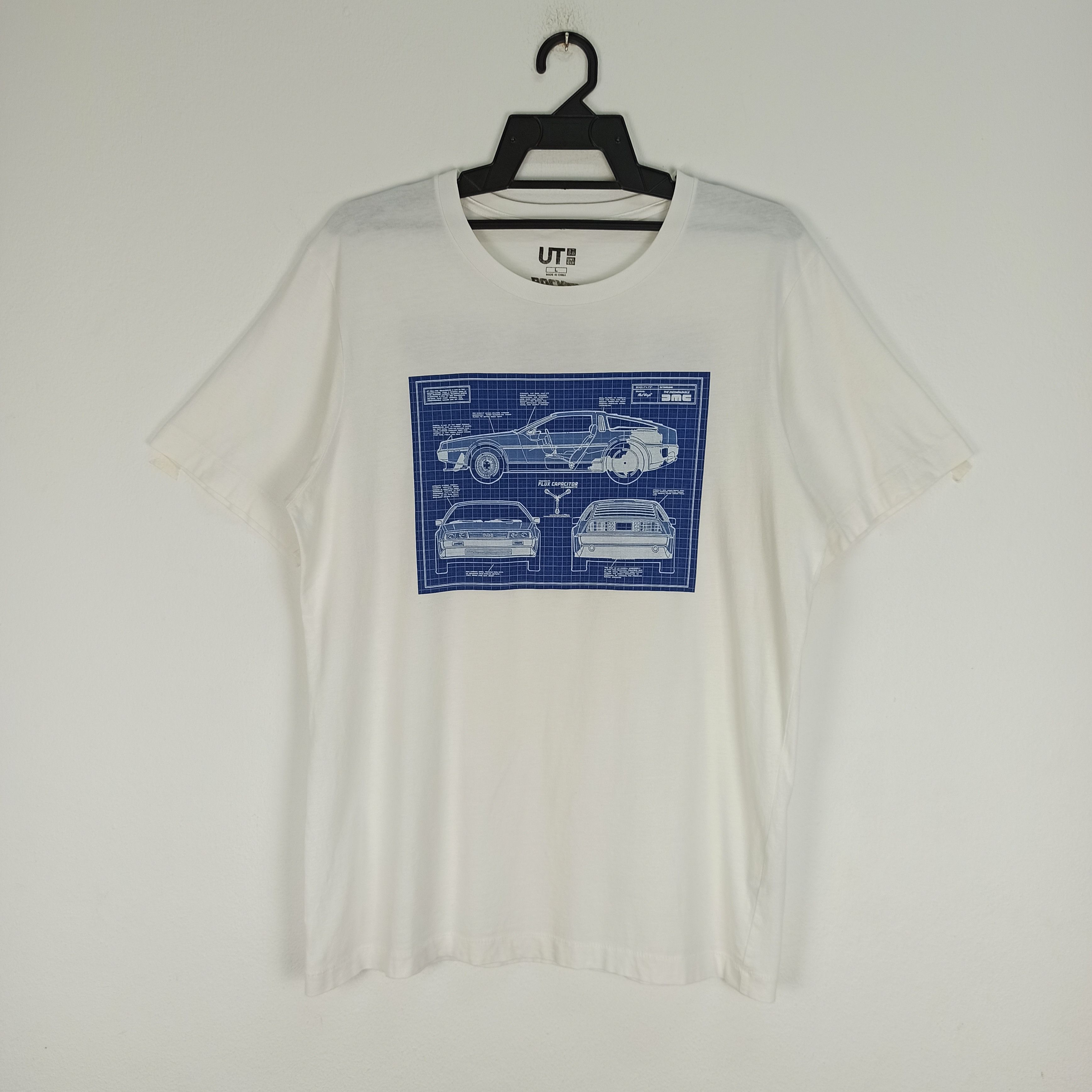 Uniqlo 🔥Rare🔥 Movie Back To The Future Promo T-shirt Size US L / EU 52-54 / 3 - 1 Thumbnail