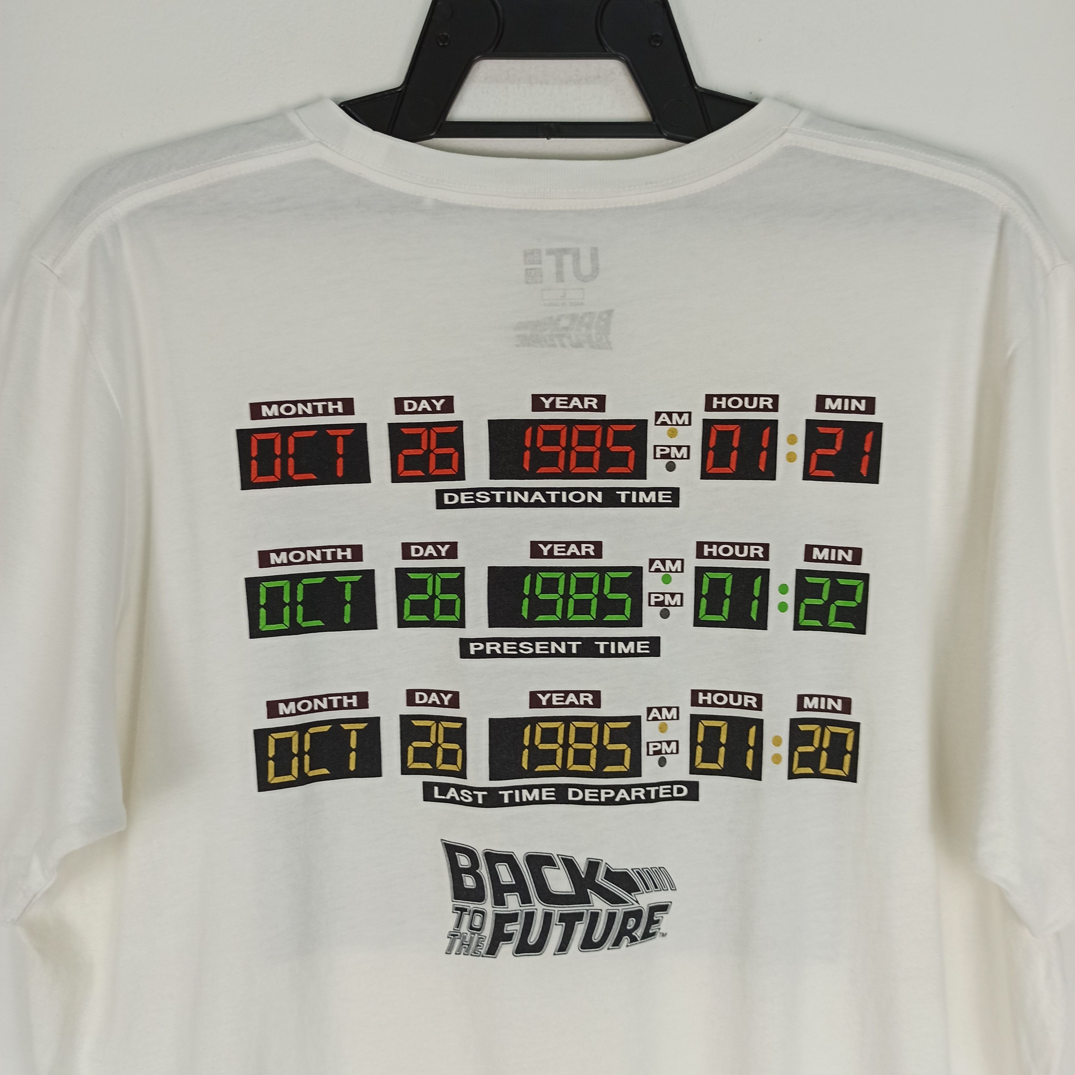 Uniqlo 🔥Rare🔥 Movie Back To The Future Promo T-shirt Size US L / EU 52-54 / 3 - 6 Thumbnail