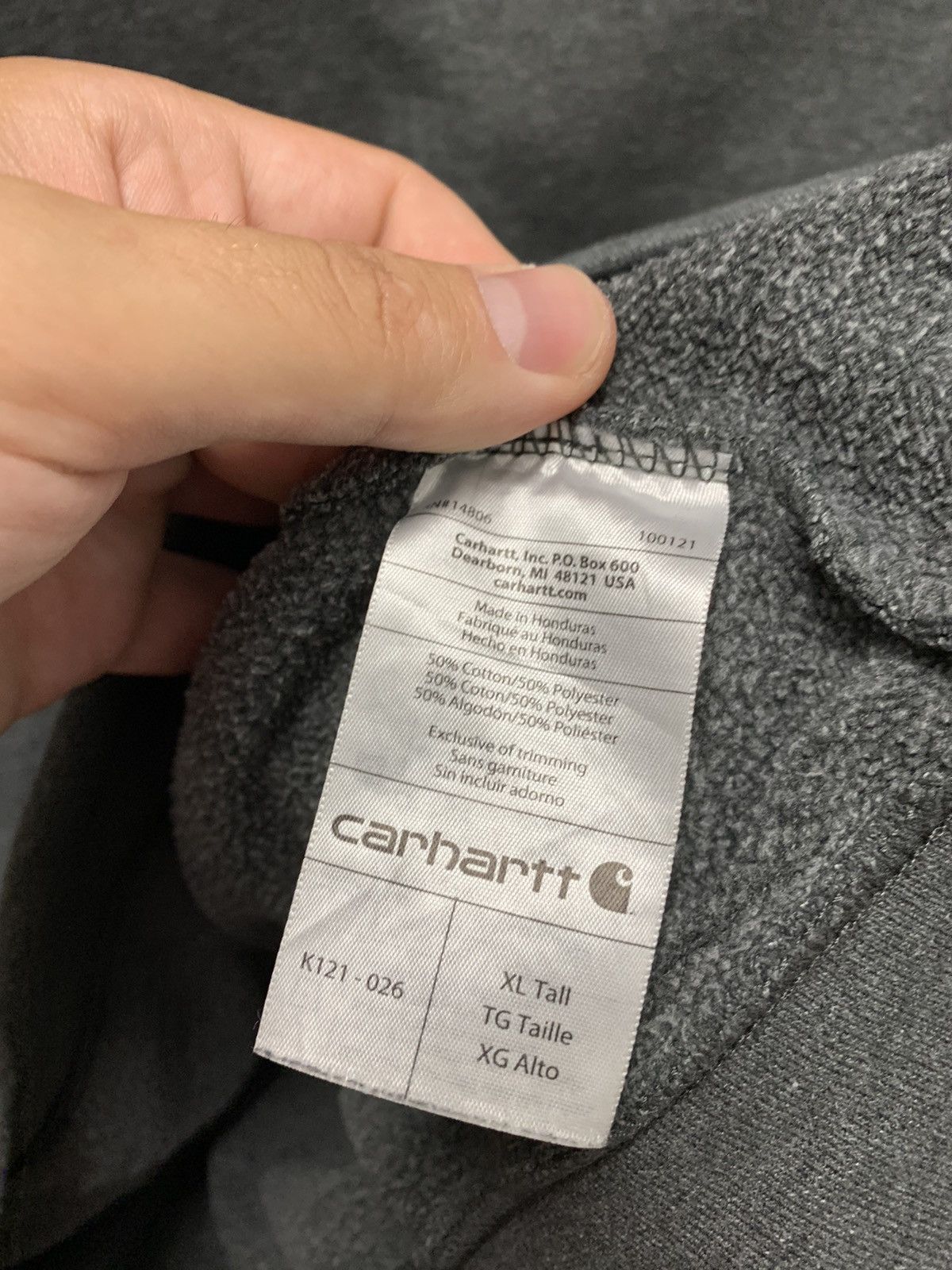 Carhartt Carhartt vintage grey hoodie Xl sz Size US XL / EU 56 / 4 - 7 Thumbnail