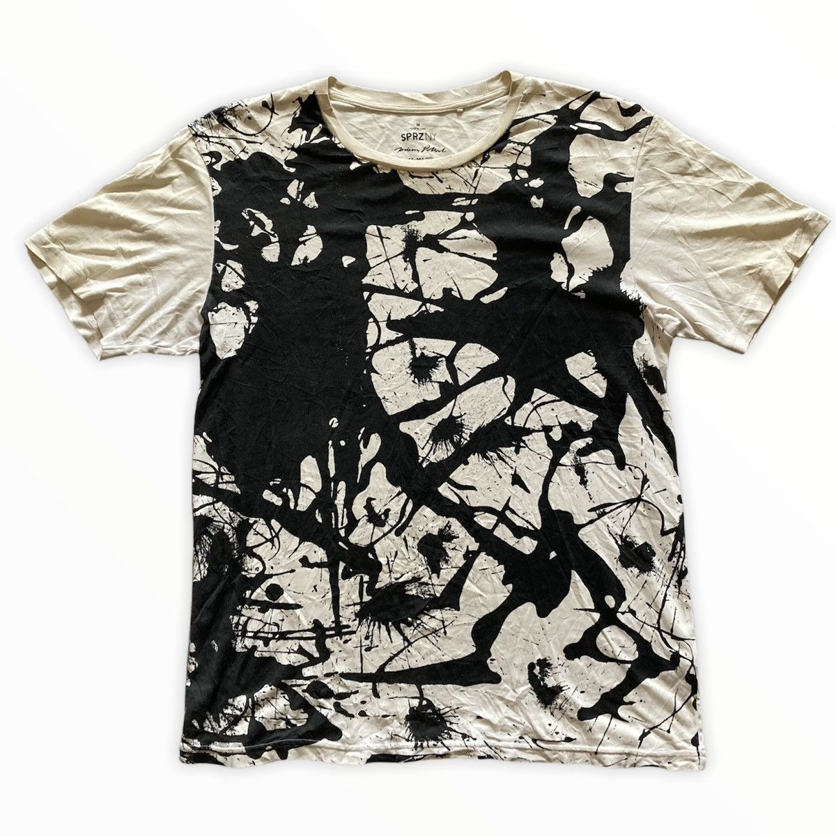 image of Art x Moma Sprzny X Jackson Pollock Moma Special Edition By Uniqlo in Cream, Men's (Size Medium)