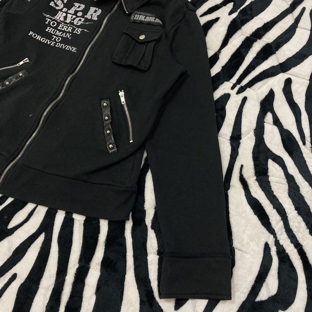 Sex Pot ReVeNGe 🇯🇵☠️ SEX POT REVENGE SKULL PUNK GOTHIC JACKET Size US M / EU 48-50 / 2 - 3 Thumbnail