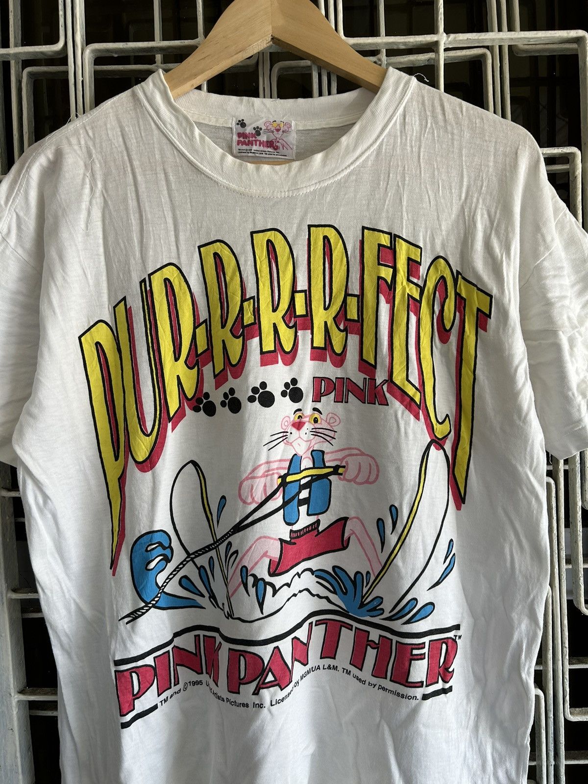 Vintage 💥 VINTAGE 1995 PINK PANTHER 🔥 Size US L / EU 52-54 / 3 - 2 Thumbnail