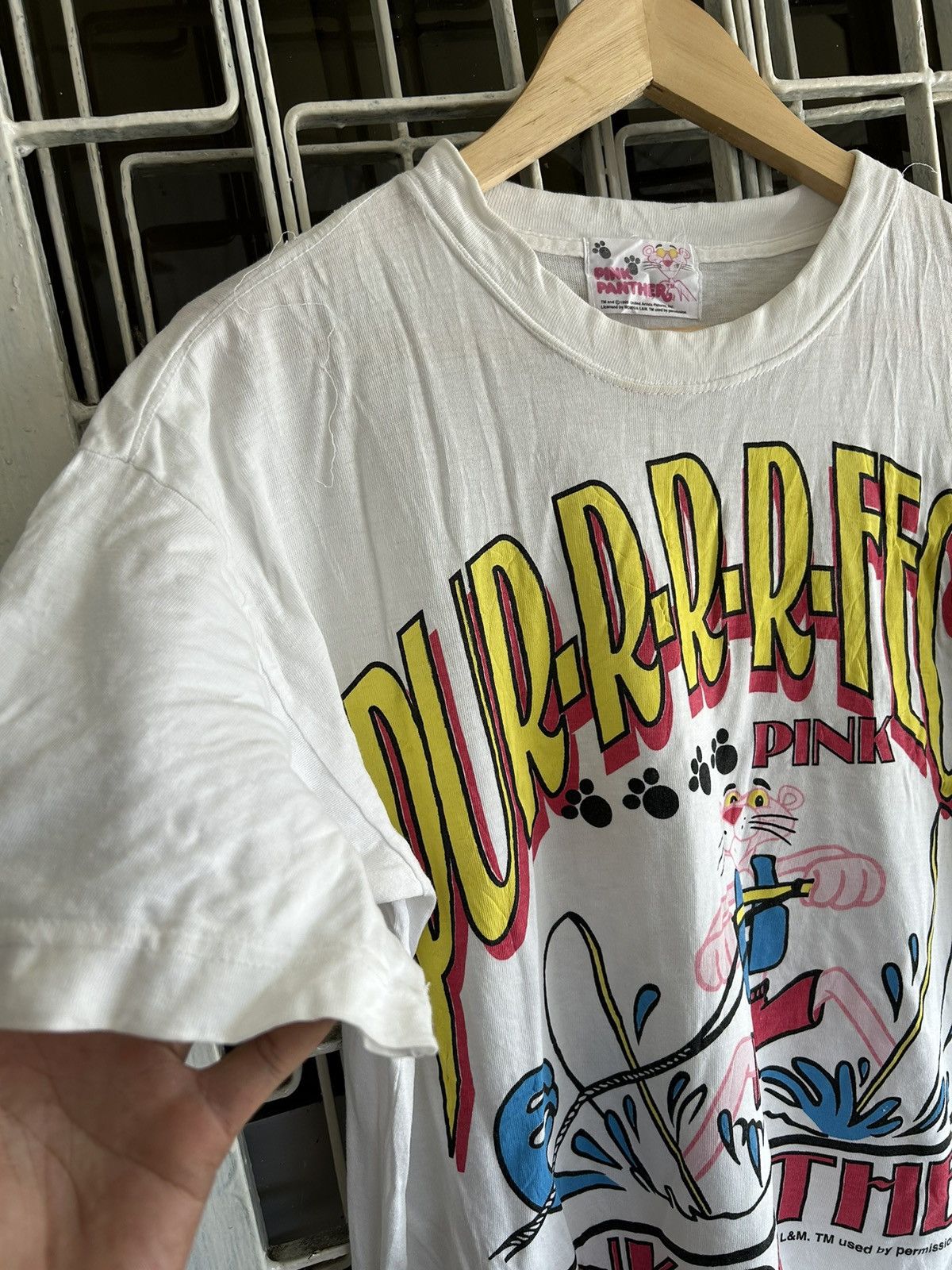 Vintage 💥 VINTAGE 1995 PINK PANTHER 🔥 Size US L / EU 52-54 / 3 - 3 Thumbnail
