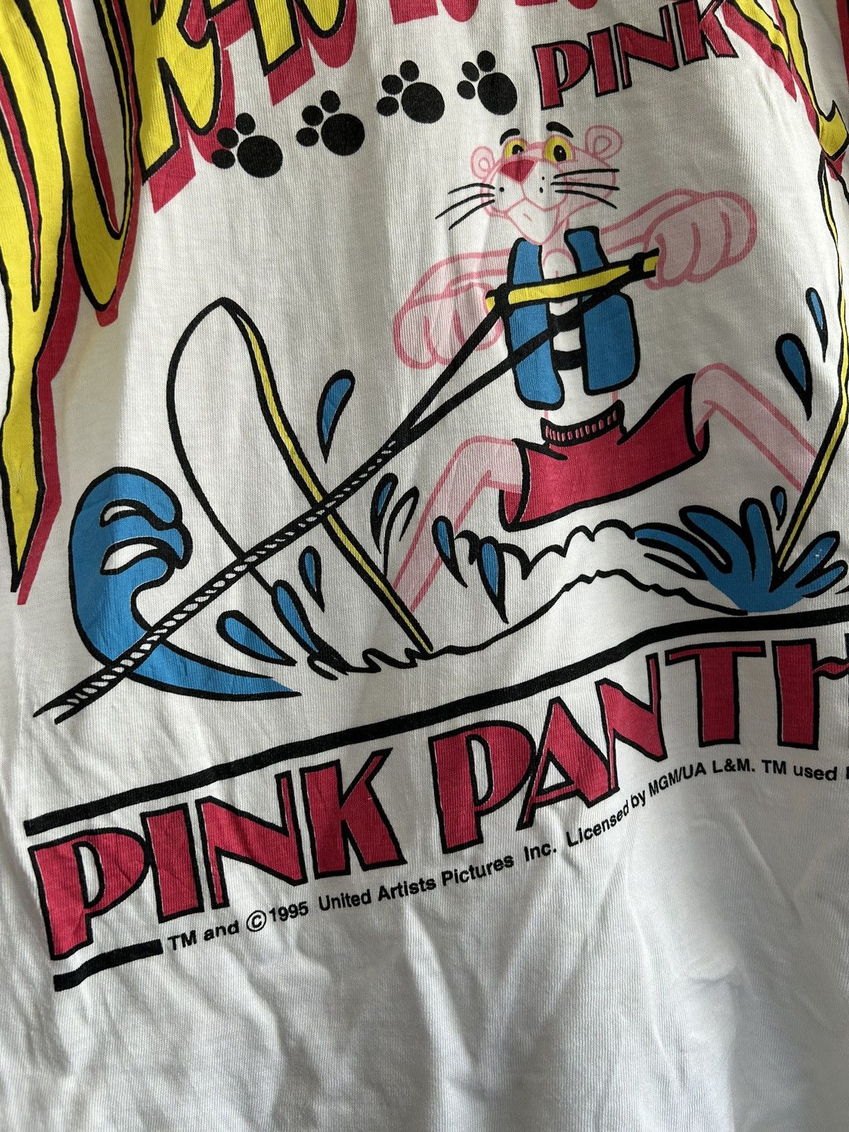 Vintage 💥 VINTAGE 1995 PINK PANTHER 🔥 Size US L / EU 52-54 / 3 - 4 Thumbnail