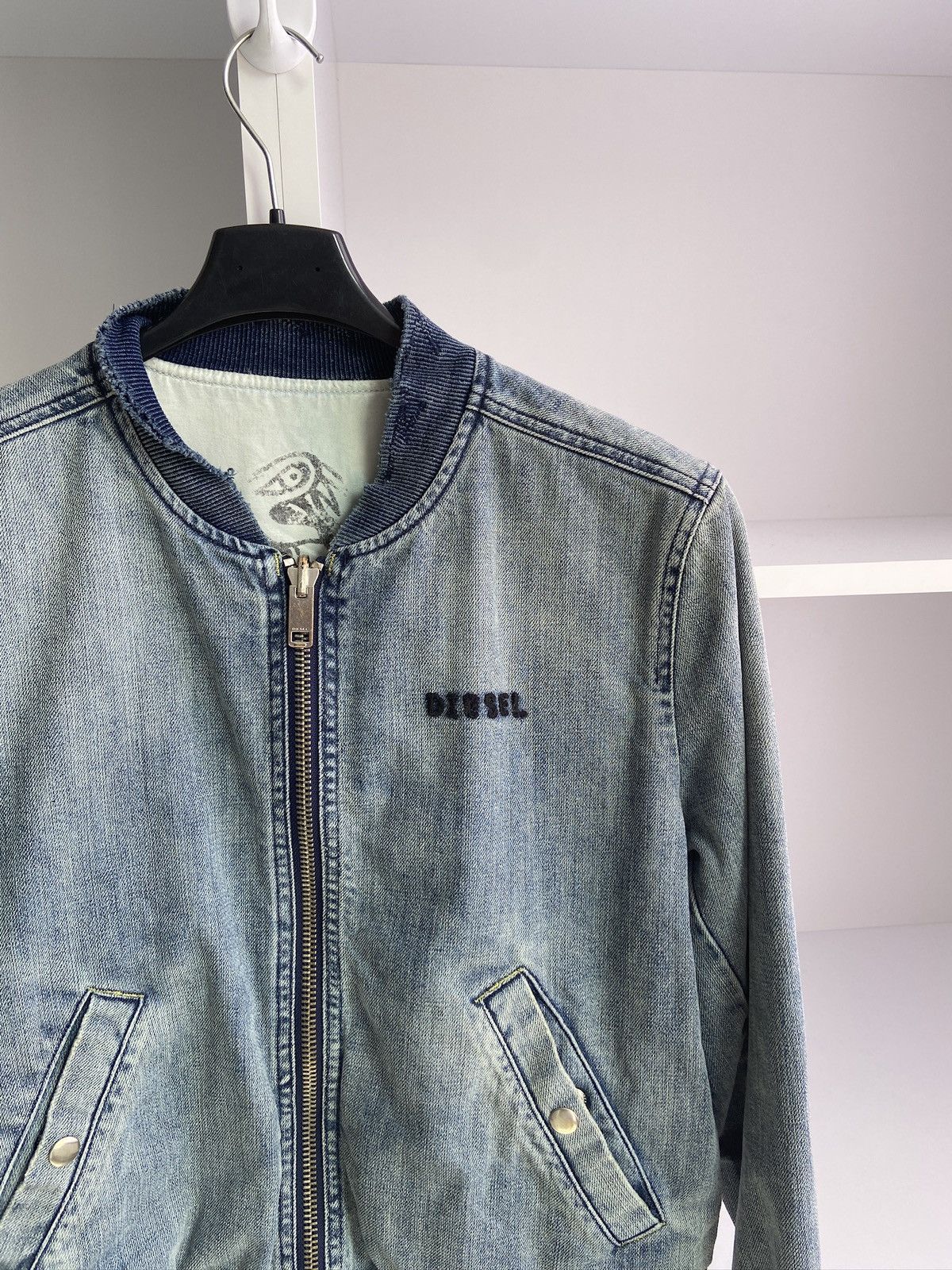 Diesel × Vintage Diesel Vintage Jeans Jacket Y2K Size US M / EU 48-50 / 2 - 4 Thumbnail