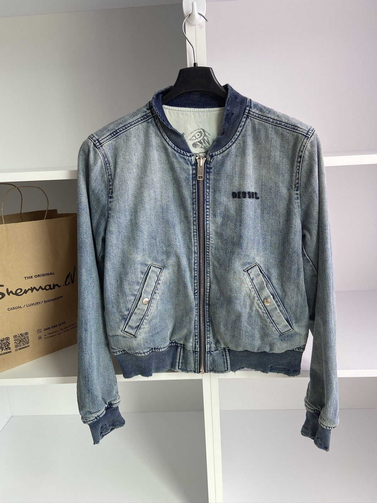 Diesel × Vintage Diesel Vintage Jeans Jacket Y2K Size US M / EU 48-50 / 2 - 3 Thumbnail