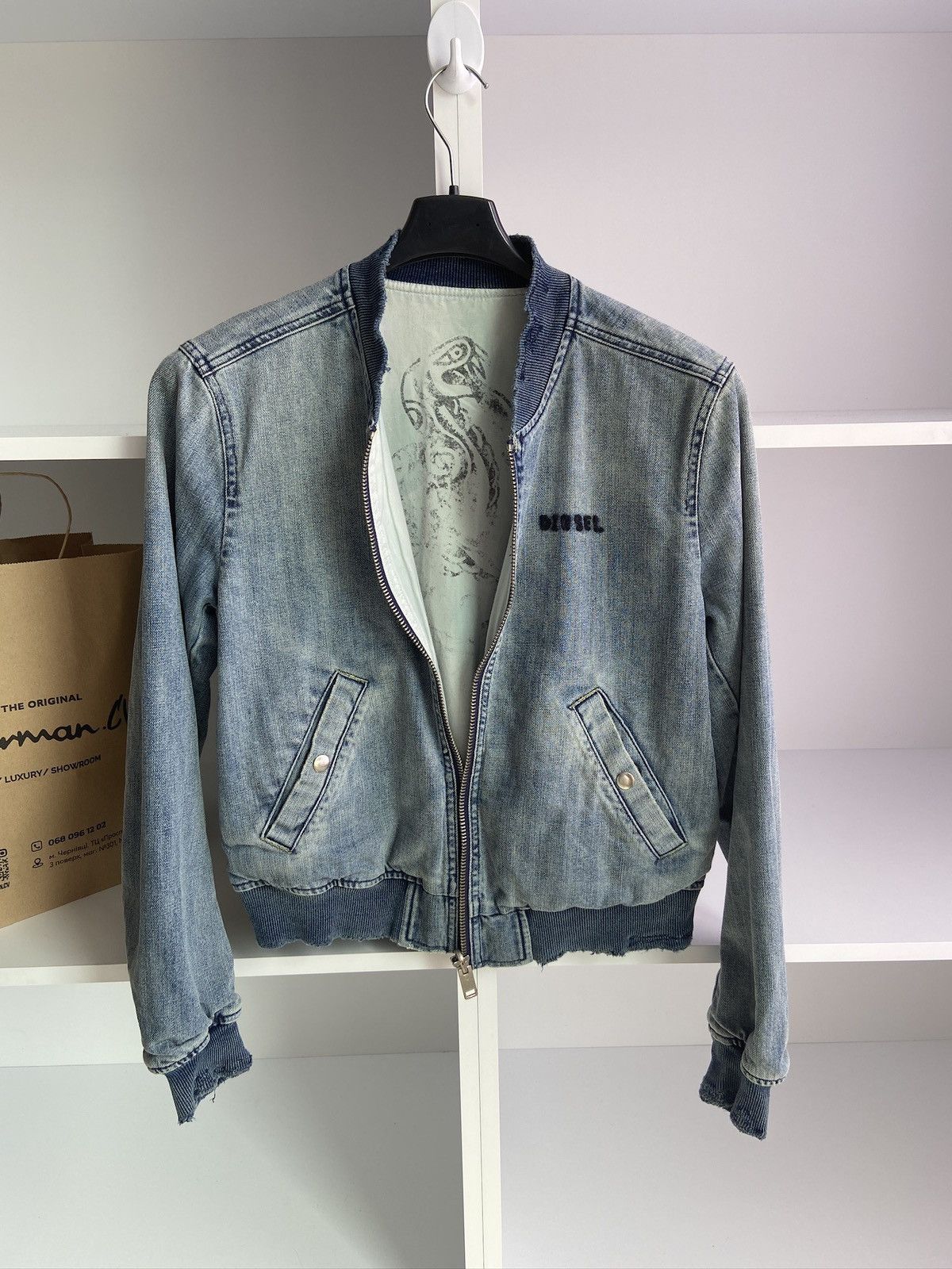 Diesel × Vintage Diesel Vintage Jeans Jacket Y2K Size US M / EU 48-50 / 2 - 6 Thumbnail