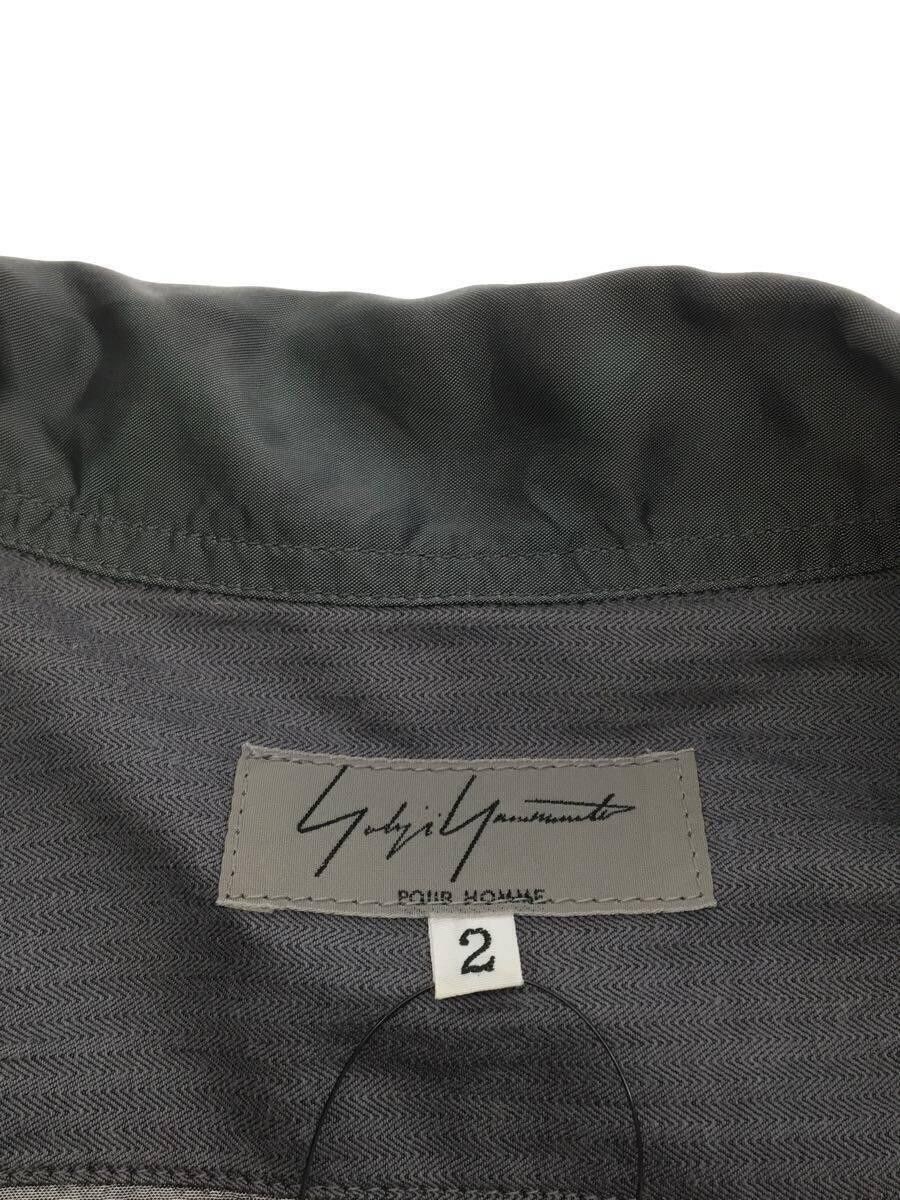 Yohji Yamamoto Pour Homme Cupra Camp Collar Shirt Size US M / EU 48-50 / 2 - 3 Thumbnail