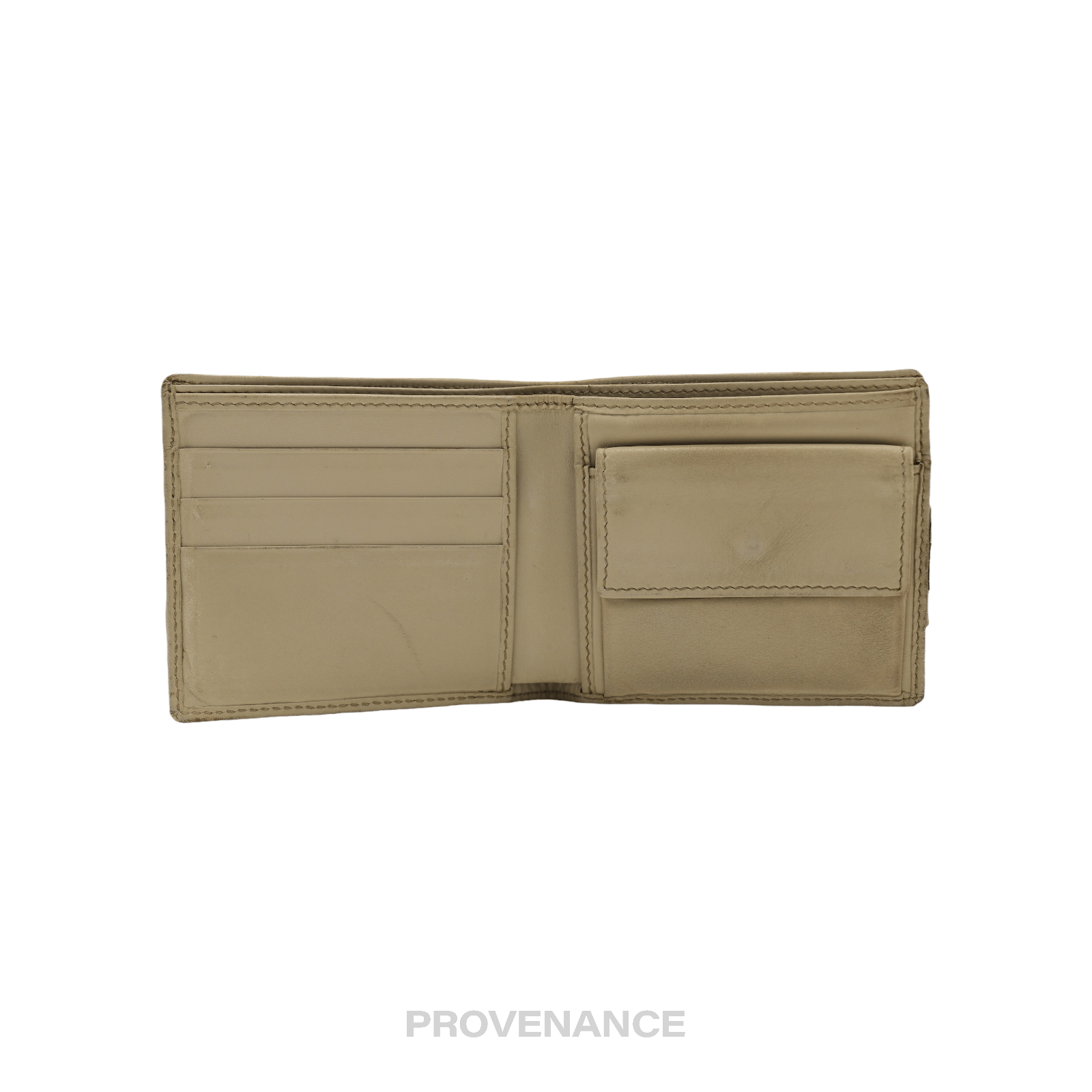 Gucci 🔴 Gucci Bifold Wallet - GG Canvas White Size ONE SIZE - 6 Thumbnail