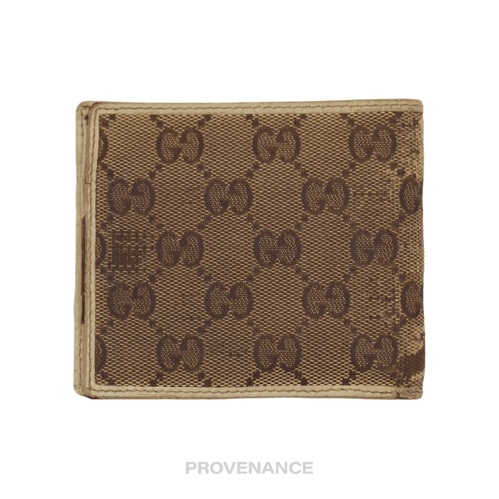 Gucci 🔴 Gucci Bifold Wallet - GG Canvas White Size ONE SIZE - 2 Thumbnail