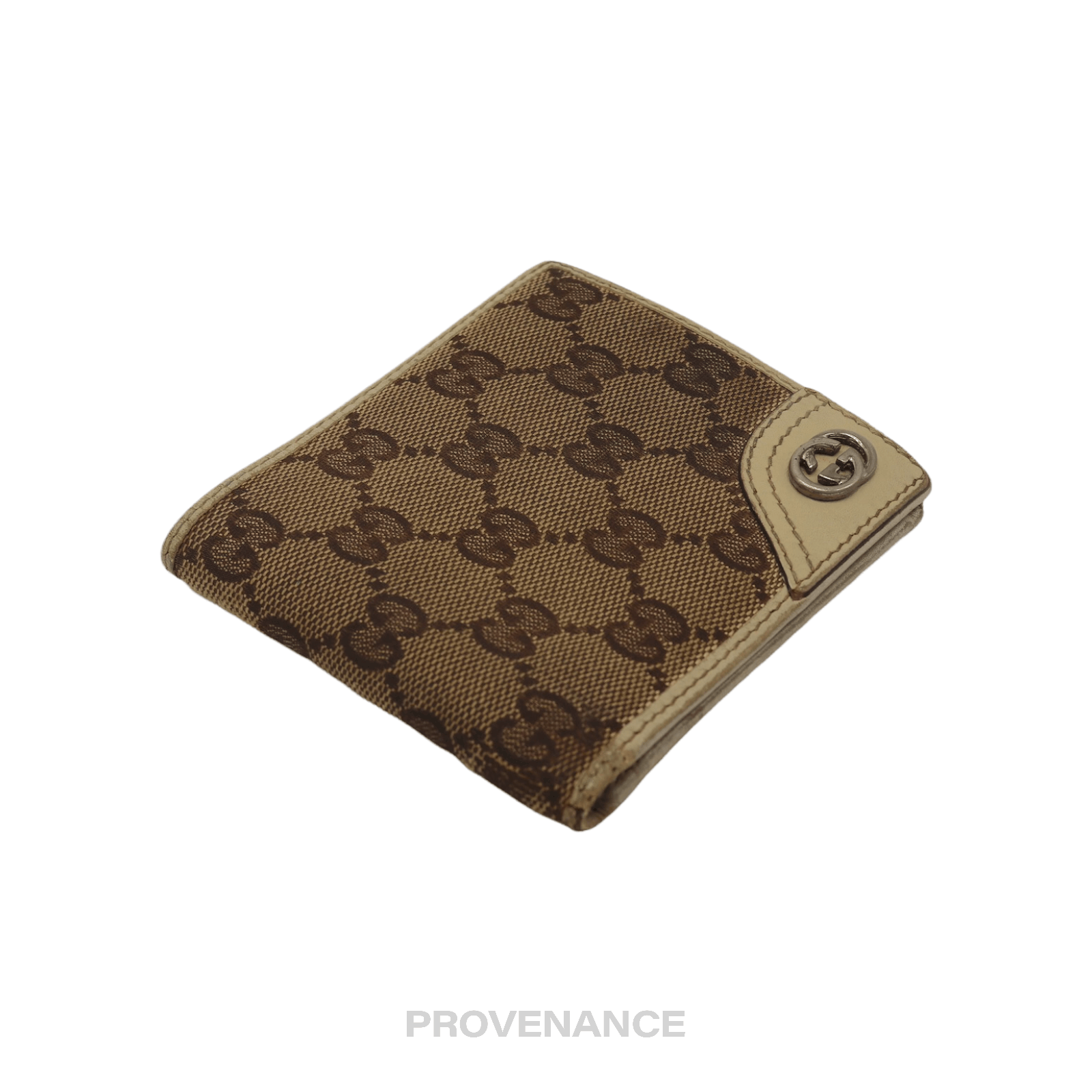 Gucci 🔴 Gucci Bifold Wallet - GG Canvas White Size ONE SIZE - 3 Thumbnail