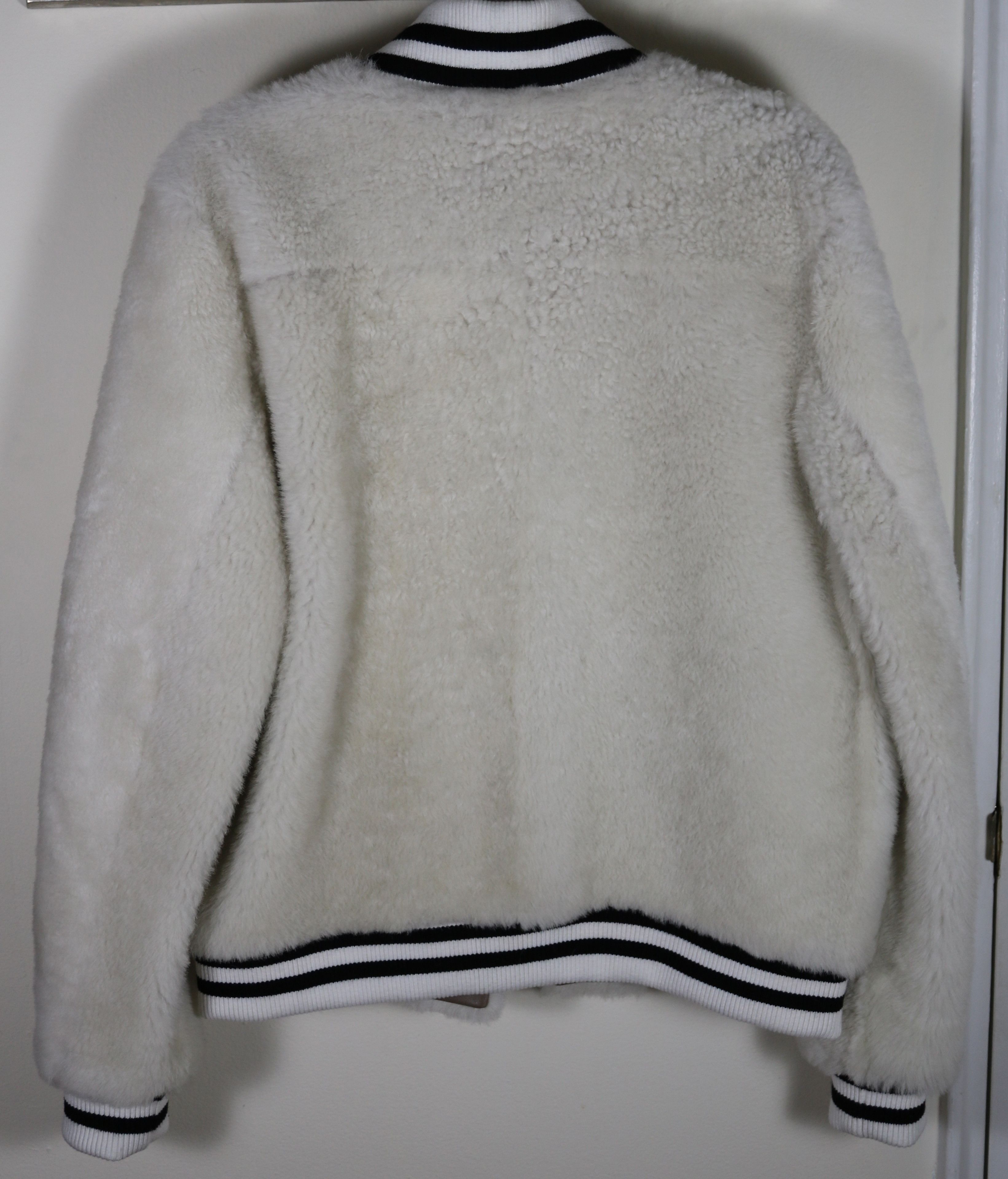 President's President's Tuscany Shearling Leather Varsity Jacket Size US L / EU 52-54 / 3 - 5 Thumbnail