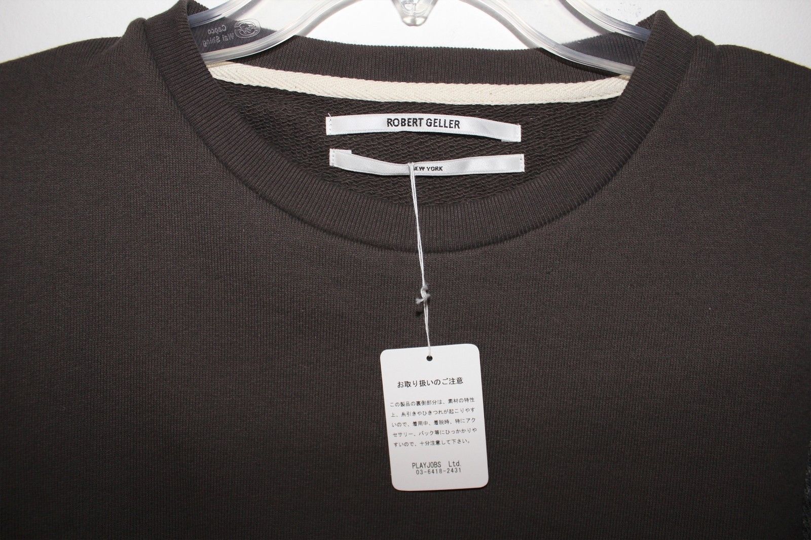 Robert Geller Robert Geller Japan Cotton Wool Linen Sweatshirt Size 44 Size US XS / EU 42 / 0 - 3 Thumbnail