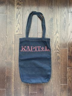 Kapital Kountry Boro Milk Bag Tote