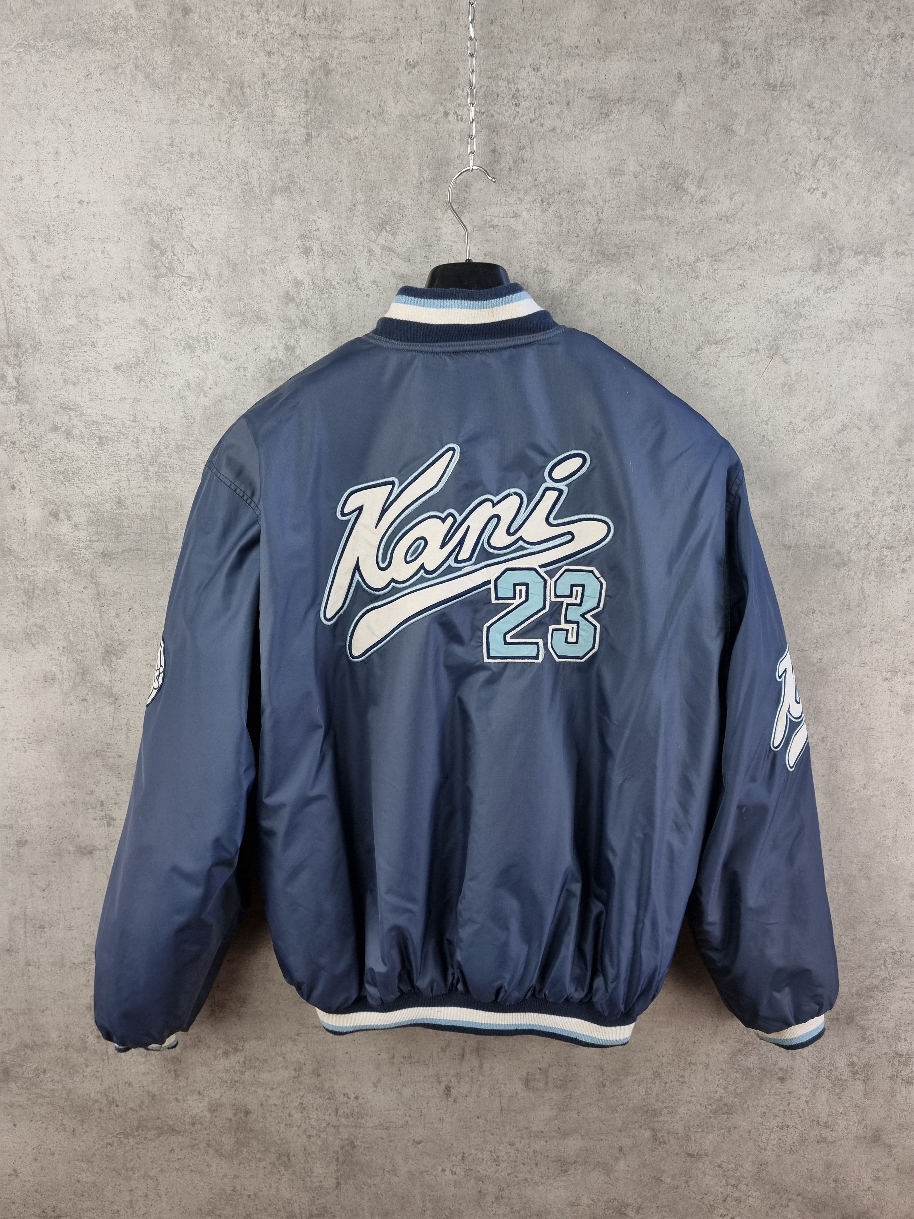 Karl Kani × Rap Tees Iconic Karl Kani Brooklyn NYC Logo Vintage Bomber Jacket Size US XL / EU 56 / 4 - 6 Thumbnail
