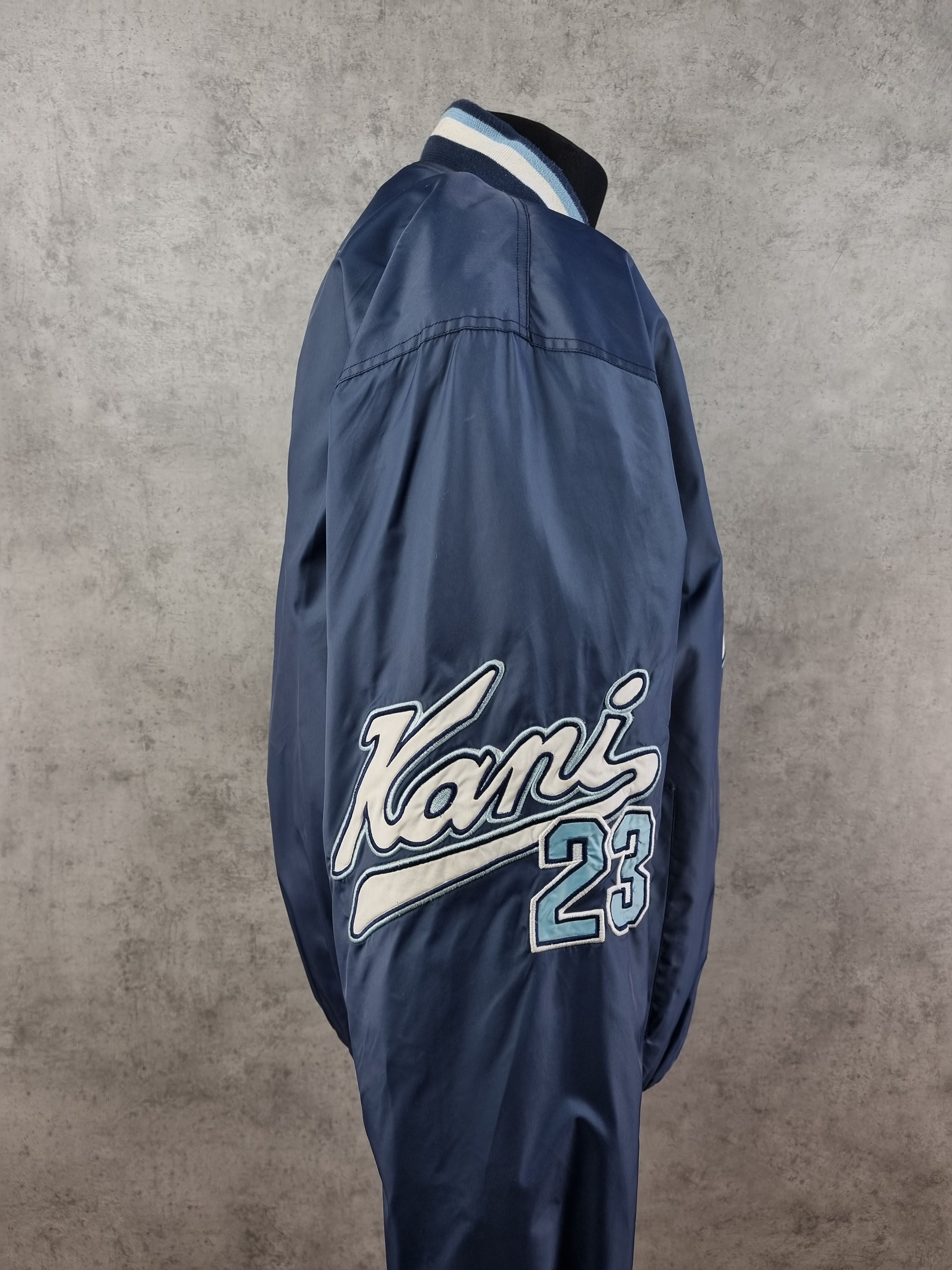Karl Kani × Rap Tees Iconic Karl Kani Brooklyn NYC Logo Vintage Bomber Jacket Size US XL / EU 56 / 4 - 11 Thumbnail