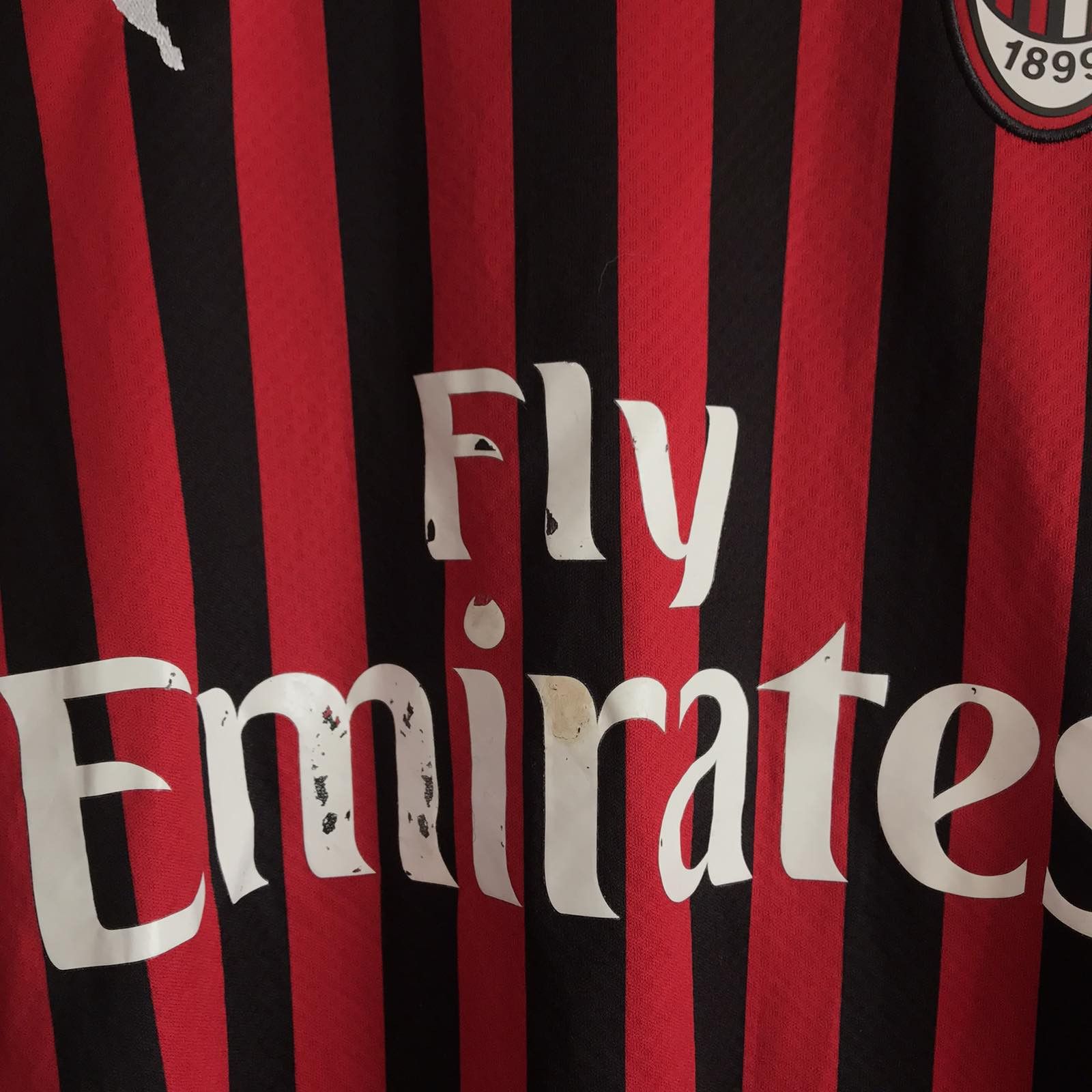 Puma Puma Milan Blockcore Soccer Jersey Piatec #9 Sz L Size US L / EU 52-54 / 3 - 5 Thumbnail