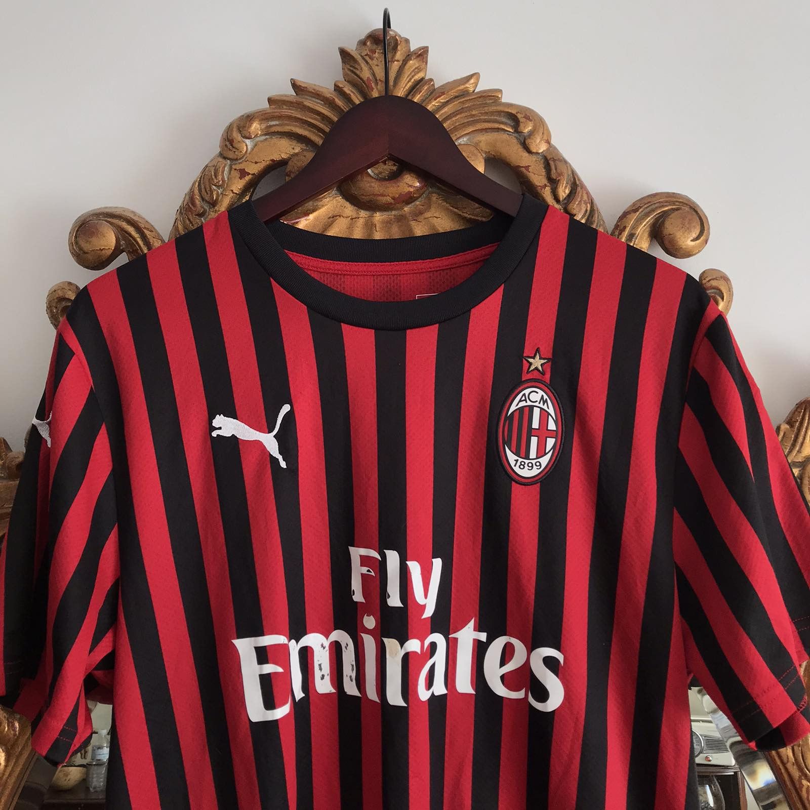 Puma Puma Milan Blockcore Soccer Jersey Piatec #9 Sz L Size US L / EU 52-54 / 3 - 2 Thumbnail