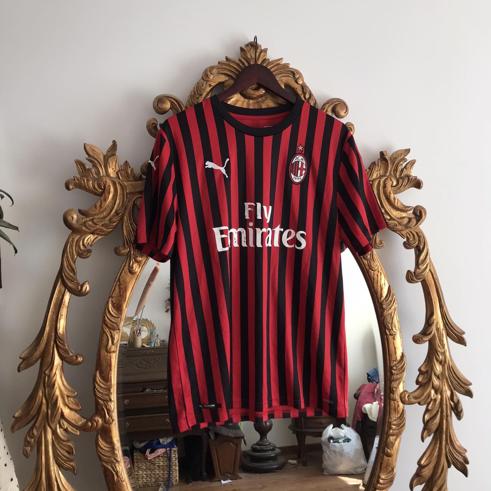 Puma Puma Milan Blockcore Soccer Jersey Piatec #9 Sz L Size US L / EU 52-54 / 3 - 1 Thumbnail