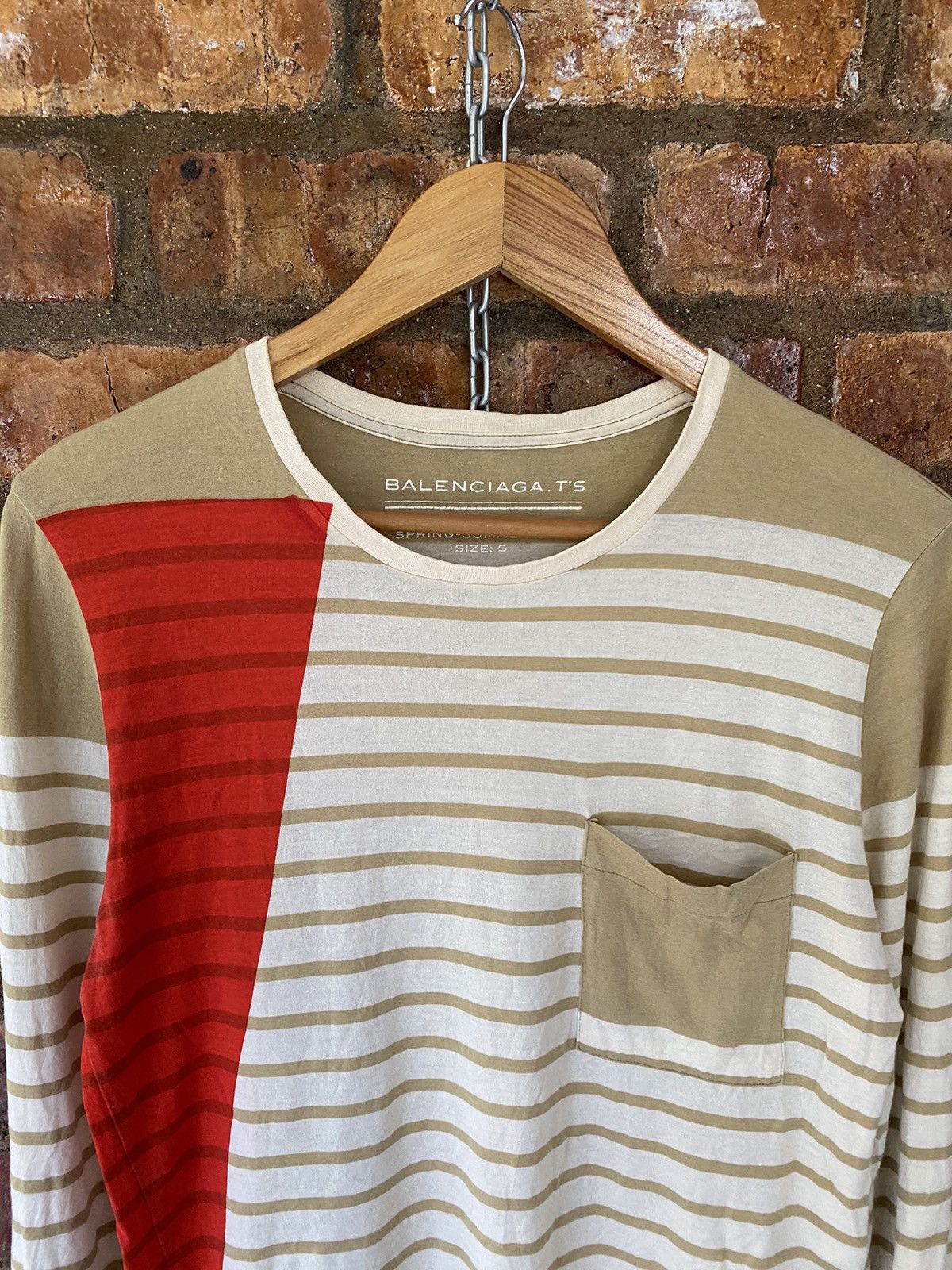 Balenciaga SS12 LS stripe Size US S / EU 44-46 / 1 - 4 Thumbnail