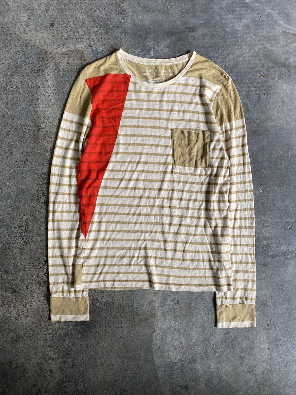 Balenciaga SS12 LS stripe Size US S / EU 44-46 / 1 - 2 Thumbnail