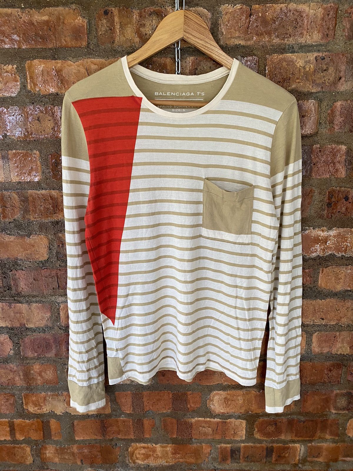 Balenciaga SS12 LS stripe Size US S / EU 44-46 / 1 - 3 Thumbnail