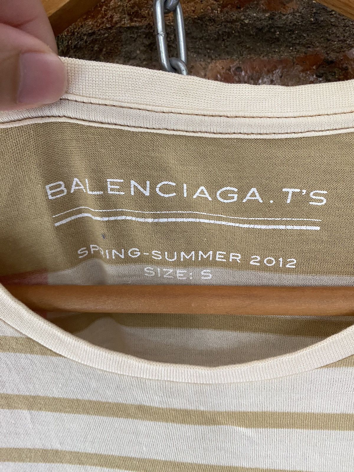Balenciaga SS12 LS stripe Size US S / EU 44-46 / 1 - 10 Thumbnail