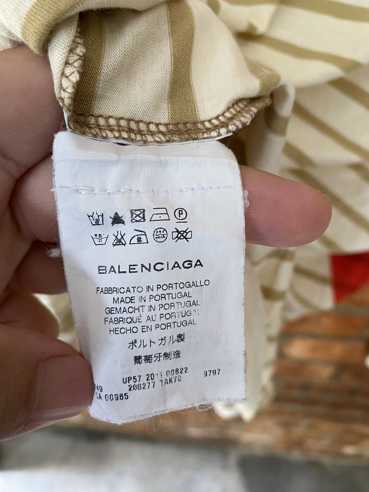 Balenciaga SS12 LS stripe Size US S / EU 44-46 / 1 - 11 Thumbnail