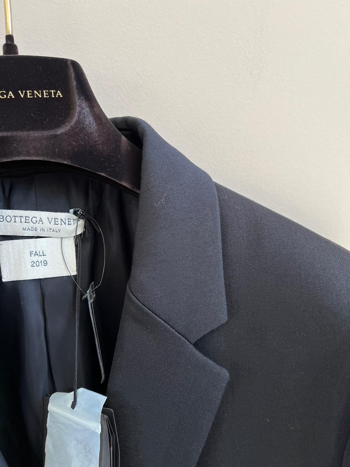 Bottega Veneta Double Compact Wool Blazer in Black Color Size US L / EU 52-54 / 3 - 12 Thumbnail
